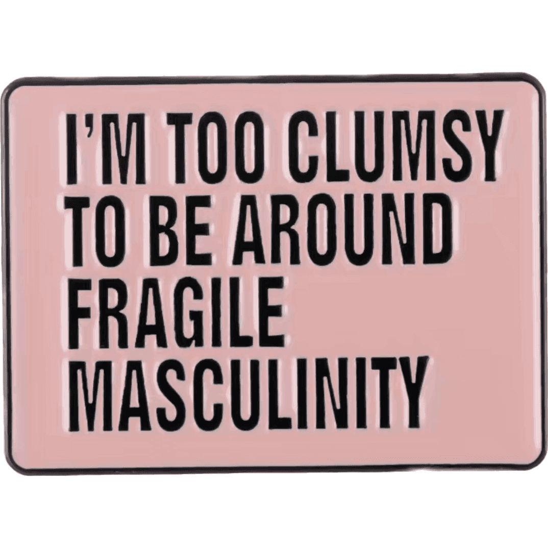 'I am too clumsy……' - Enamel Pin — photo 1 of 2