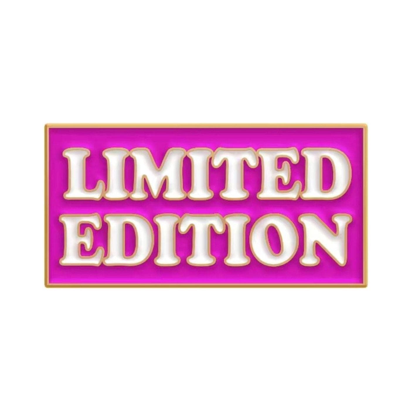 ‘Limited Edition' - Enamel Pin