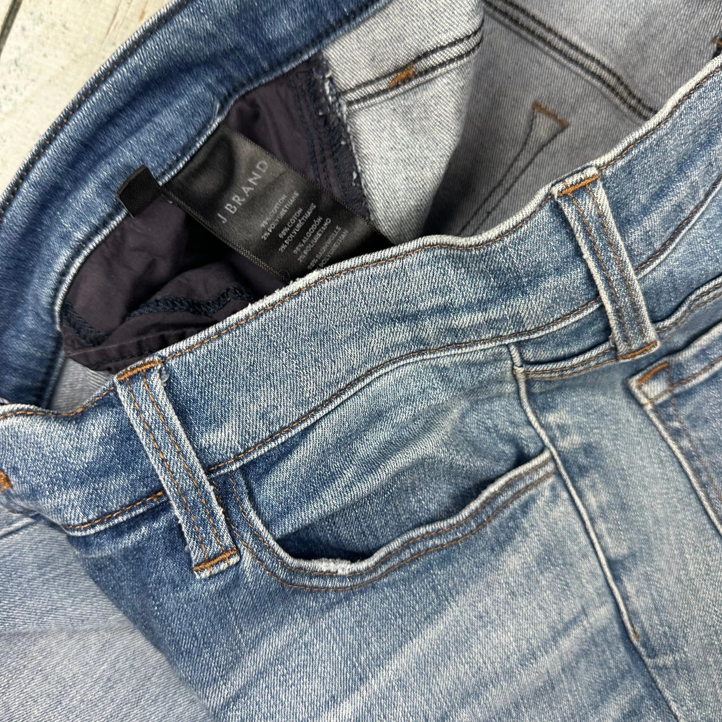 J Brand Distressed High Rise Skinny Jeans- Size 29 — photo 4 of 5
