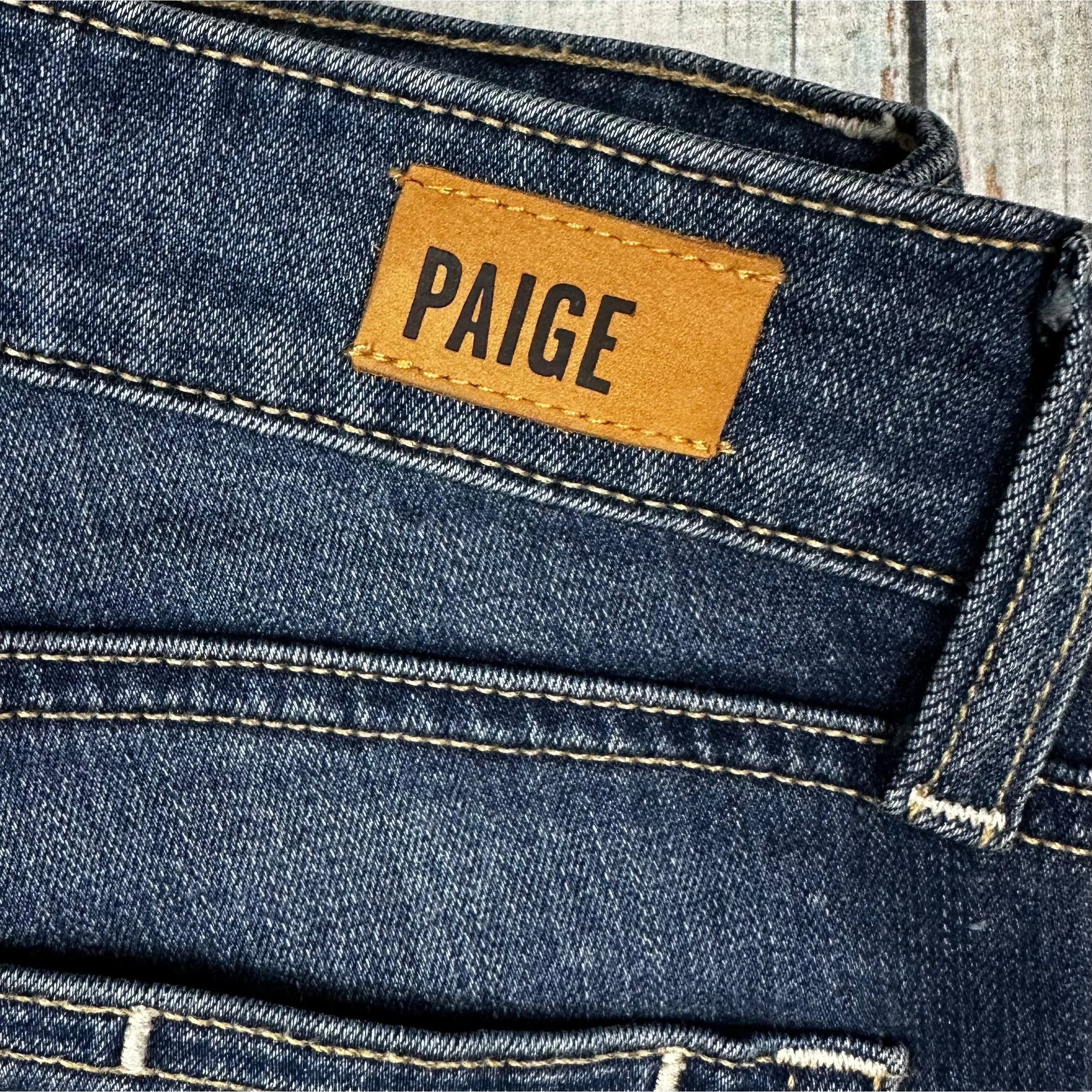 NEW- Paige Denim 'Verdugo Ultra Skinny' Blue Tristan Jeans- Size 25 — photo 5 of 9