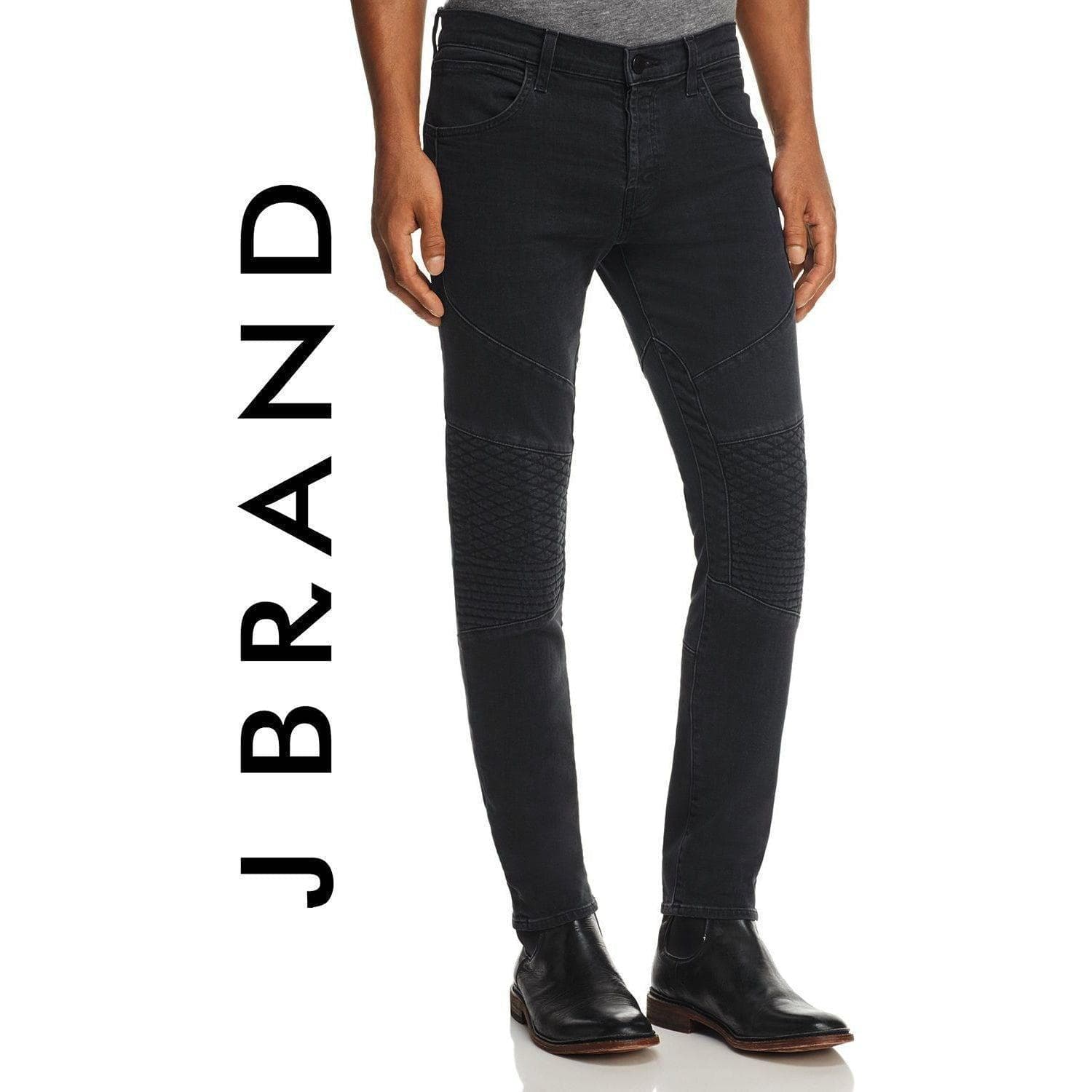 NEW- J Brand Mens Straight Leg Moto Jeans- Size 32 — photo 1 of 6