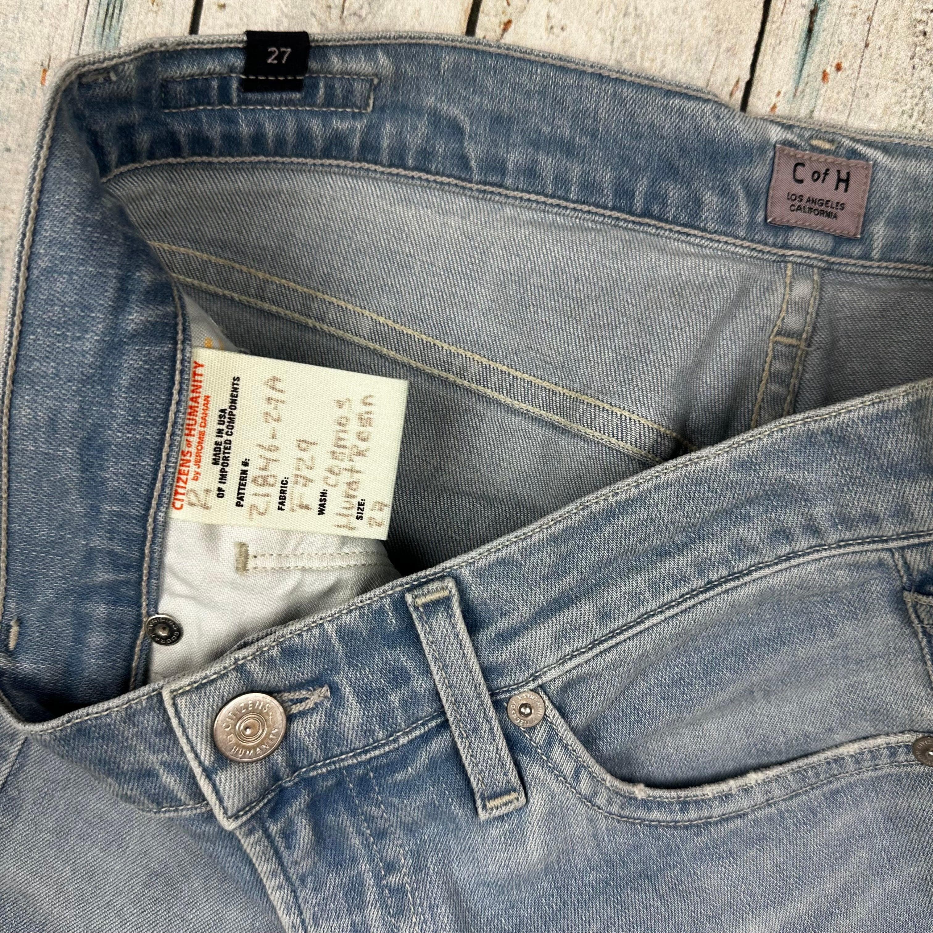 Citizens of Humanity Mid Rise Straight Jeans - Size 27 — photo 5 of 6