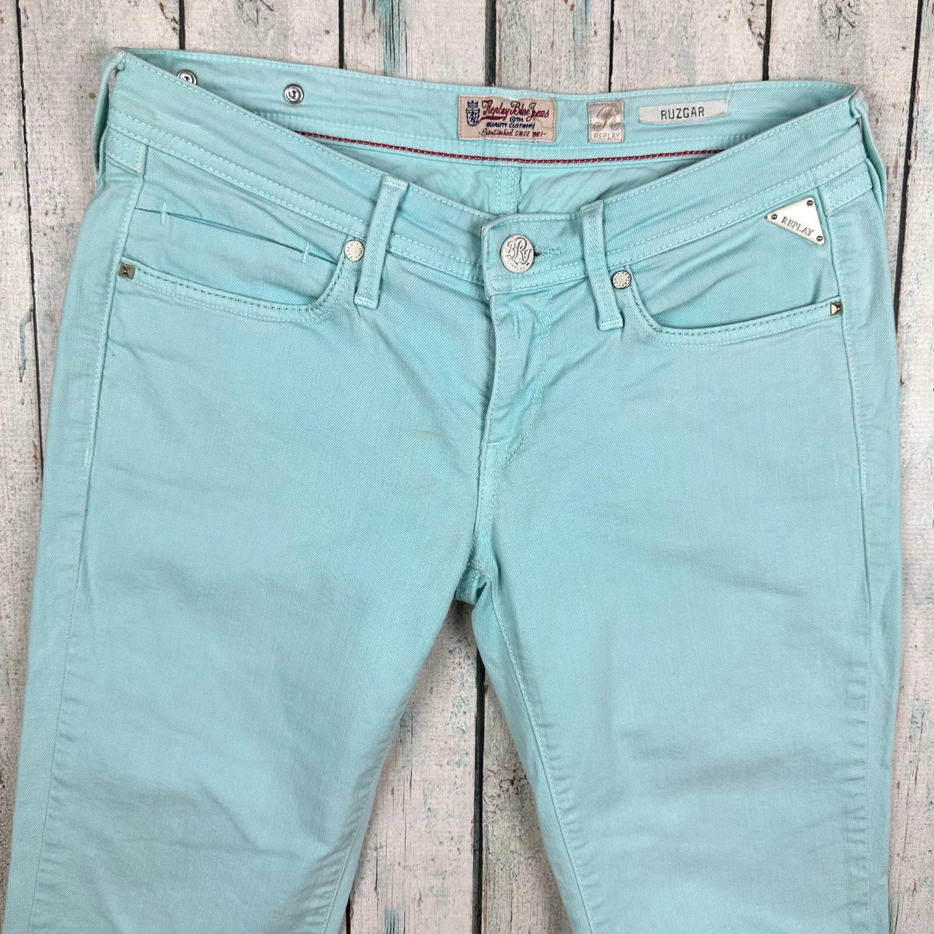 Replay Ladies 'Ruzgar' Aqua Slim Fit Jeans- Size 27/32 — photo 3 of 4