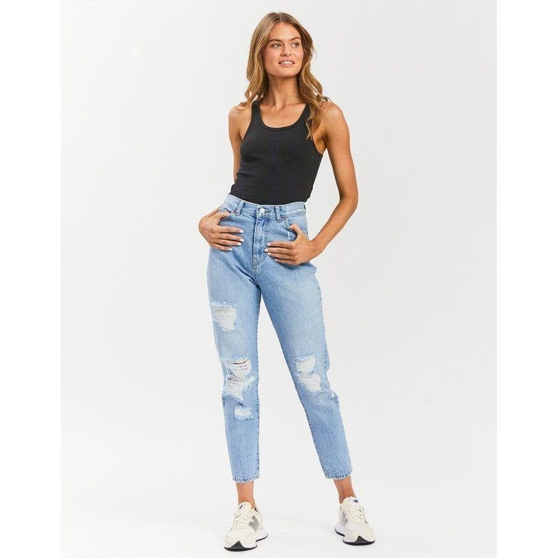 NWT - Dr Denim 'Nora' Sky High Mom Jeans - Size 34/30 or 16AU — photo 6 of 8