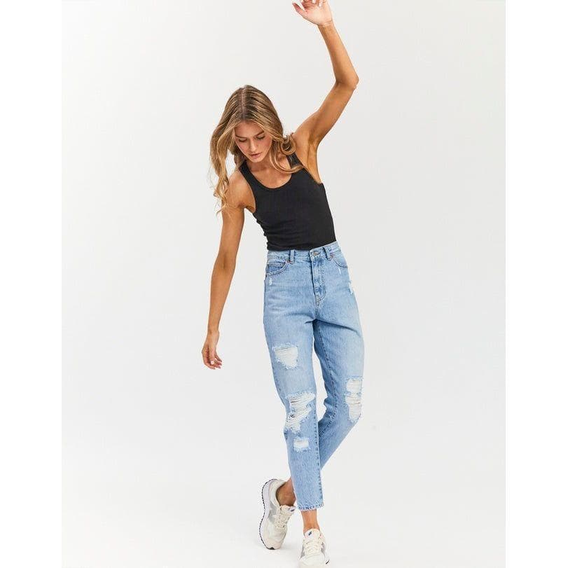 NWT - Dr Denim 'Nora' Sky High Mom Jeans - Size 34/30 or 16AU — photo 7 of 8