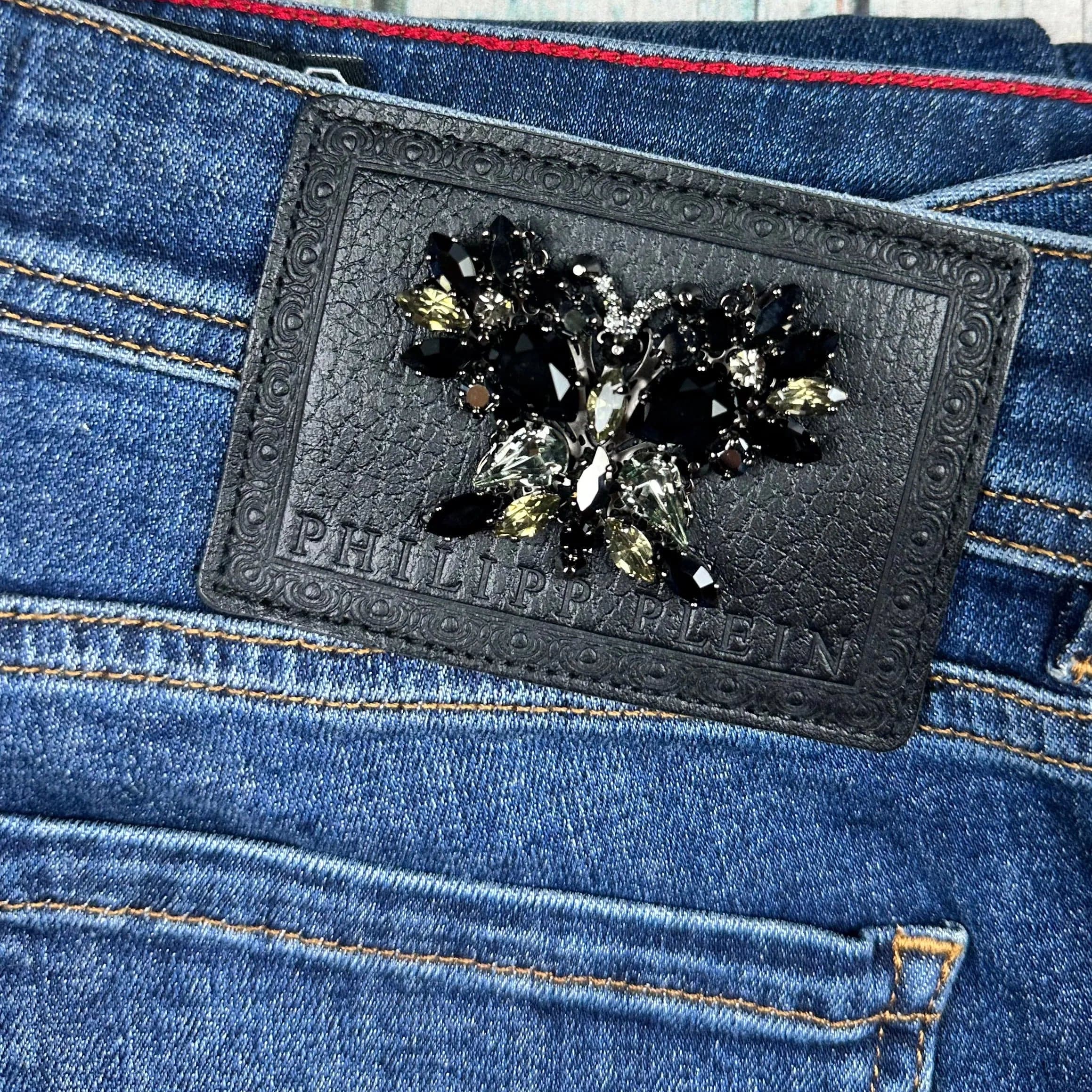 Philipp Plein Ladies 'Devils Food' Skinny Jeans Rare HTF -Size 25 — photo 2 of 11