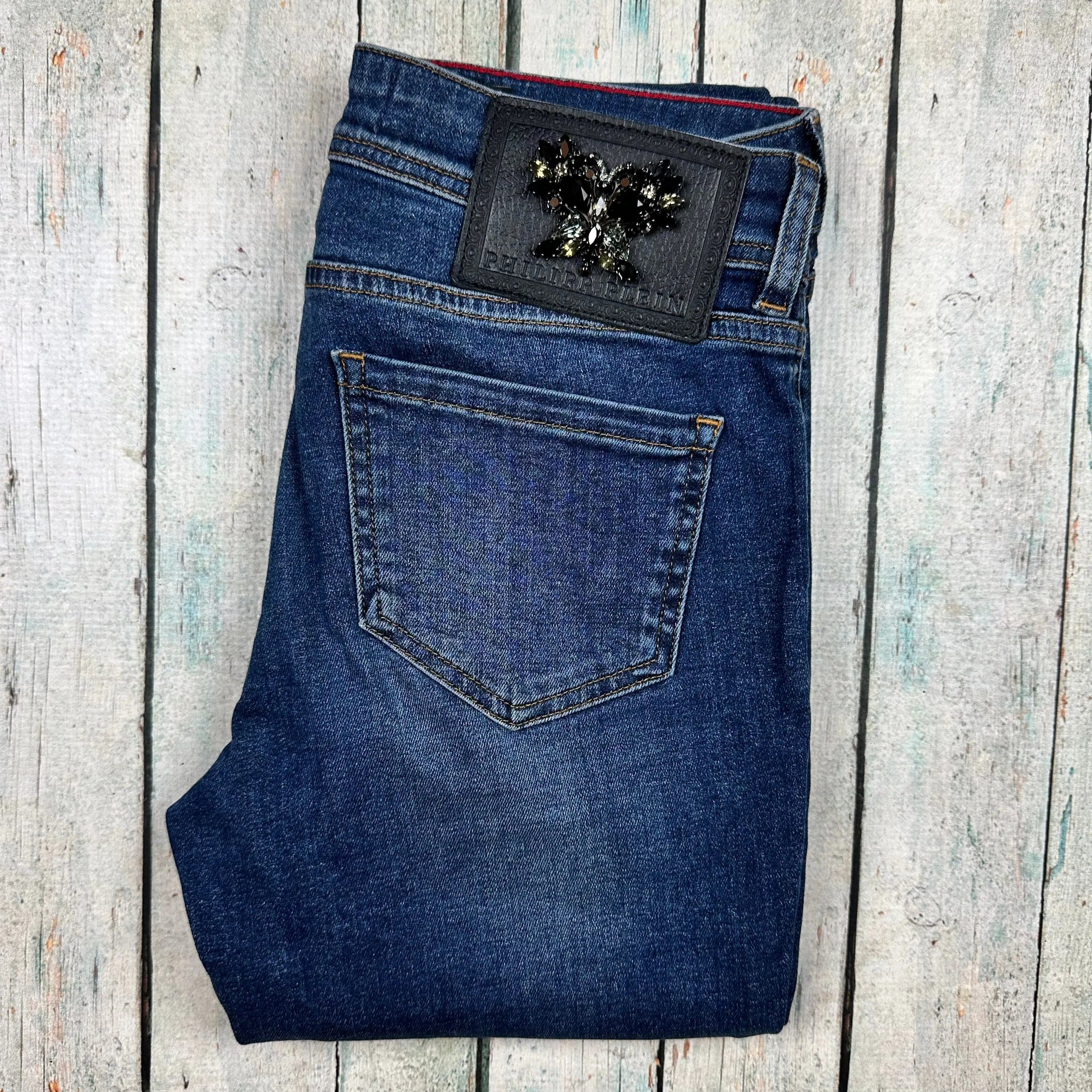 Philipp Plein Ladies 'Devils Food' Skinny Jeans Rare HTF -Size 25 — photo 3 of 11