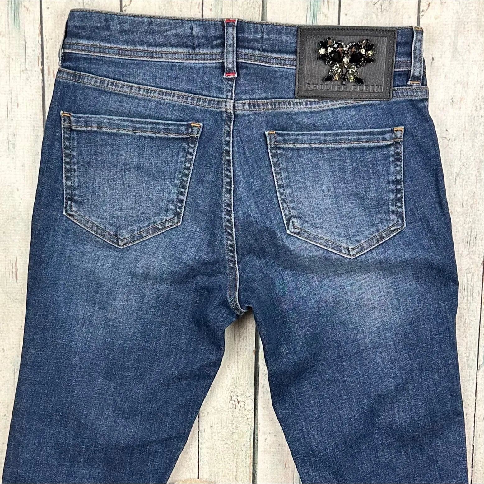 Philipp Plein Ladies 'Devils Food' Skinny Jeans Rare HTF -Size 25 — photo 7 of 11