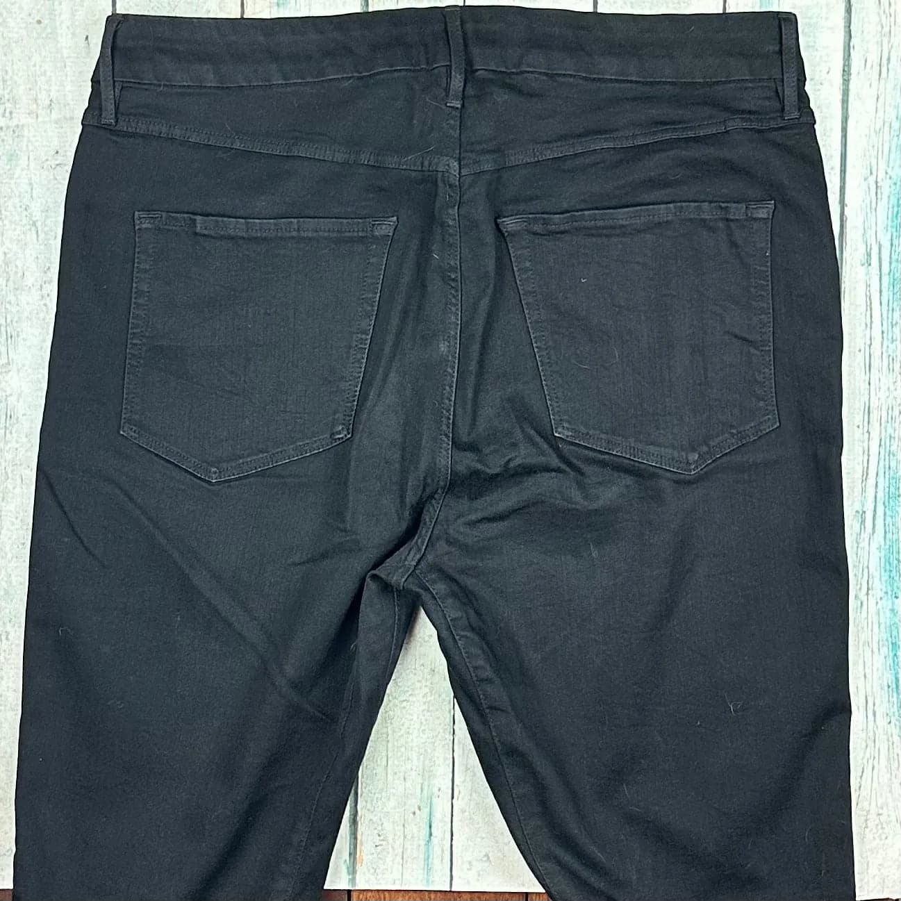 3x1 - Stunning USA Made Black High Rise Skinny Jeans - Size 32 — photo 5 of 6