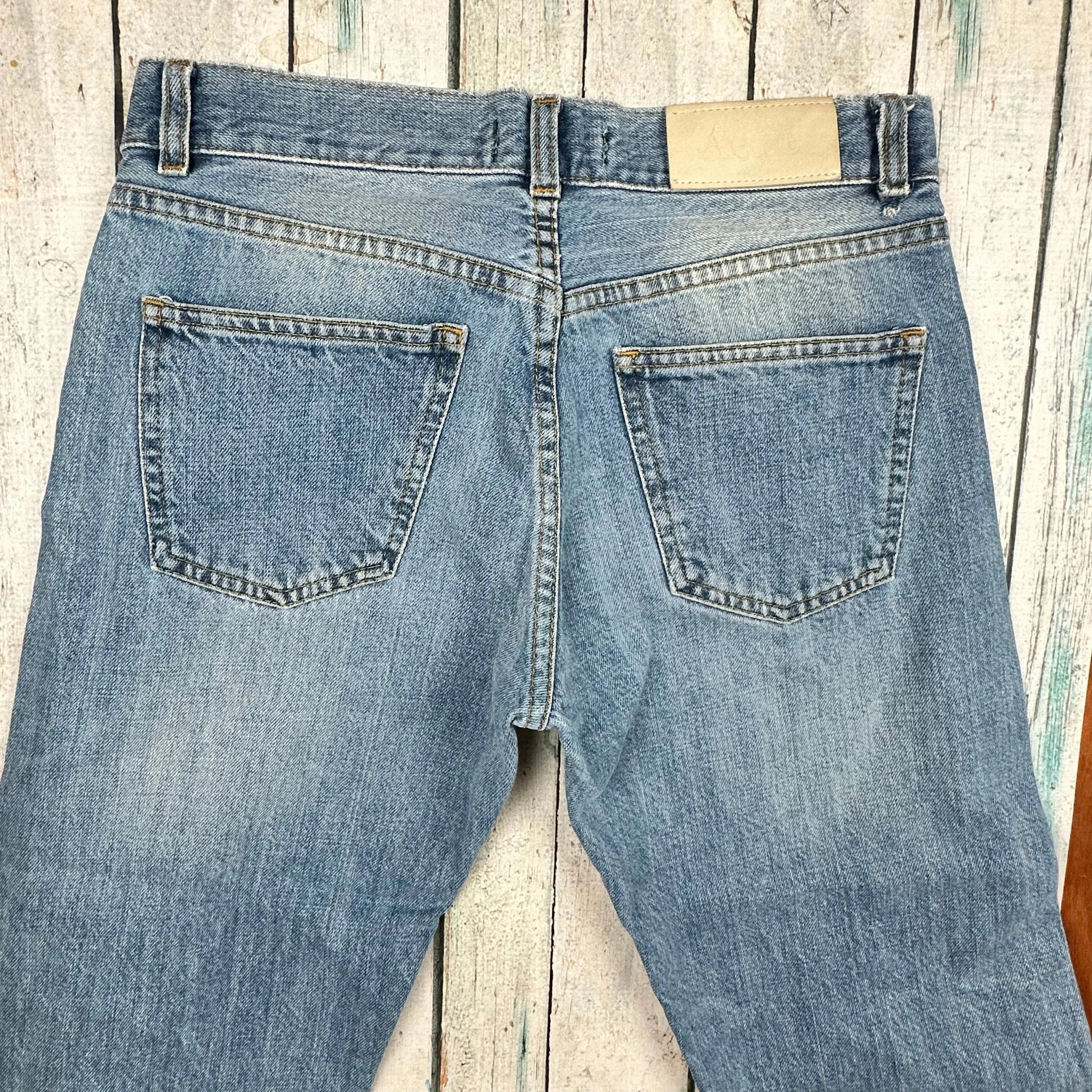 Acne Studios 'Her Cut' Classic Straight Jeans - Size 27/32 — photo 5 of 9