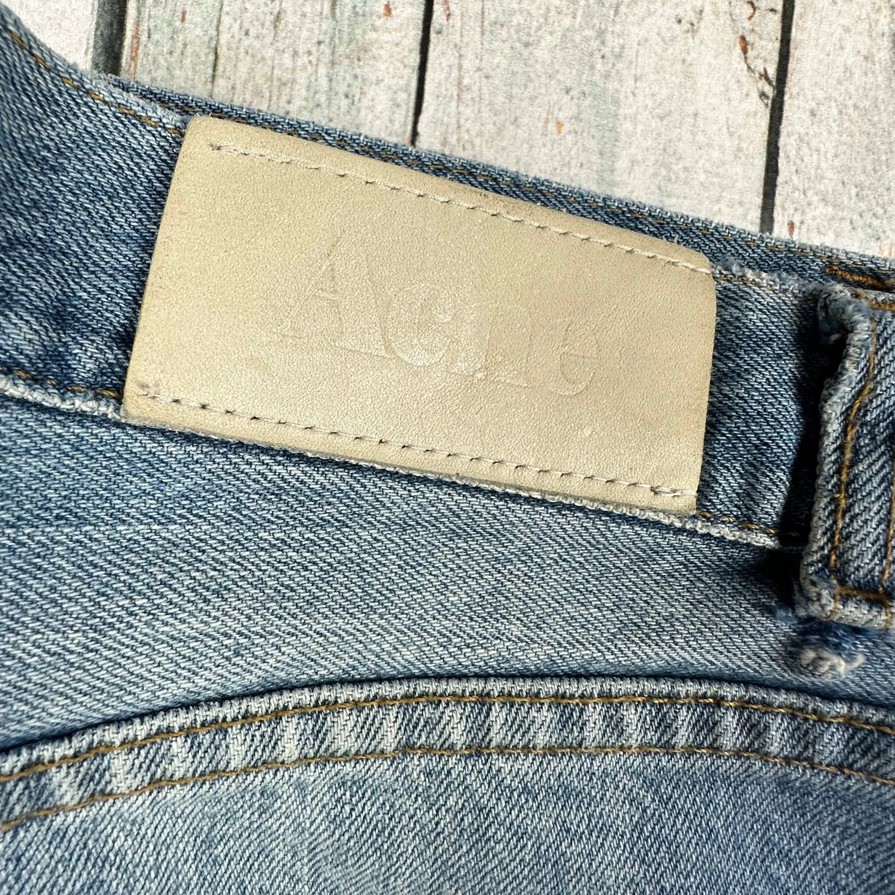 Acne Studios 'Her Cut' Classic Straight Jeans - Size 27/32 — photo 6 of 9
