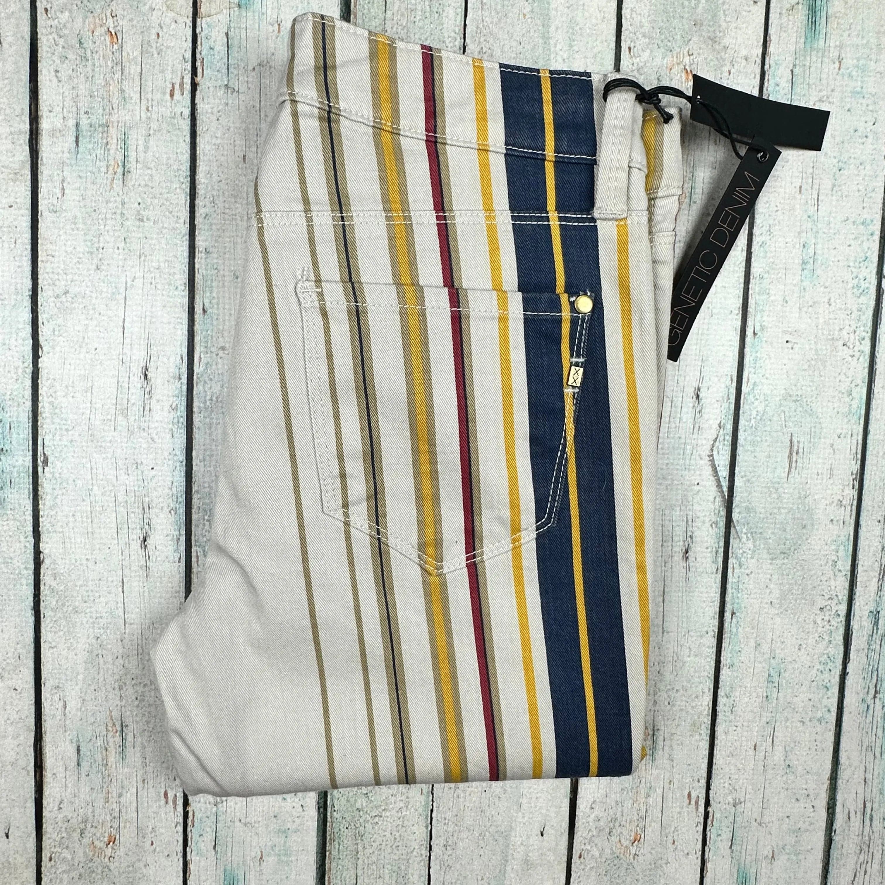 NWT - Genetic Denim USA Made 'The Shya' Striped Jeans - Size 26 — photo 6 of 6