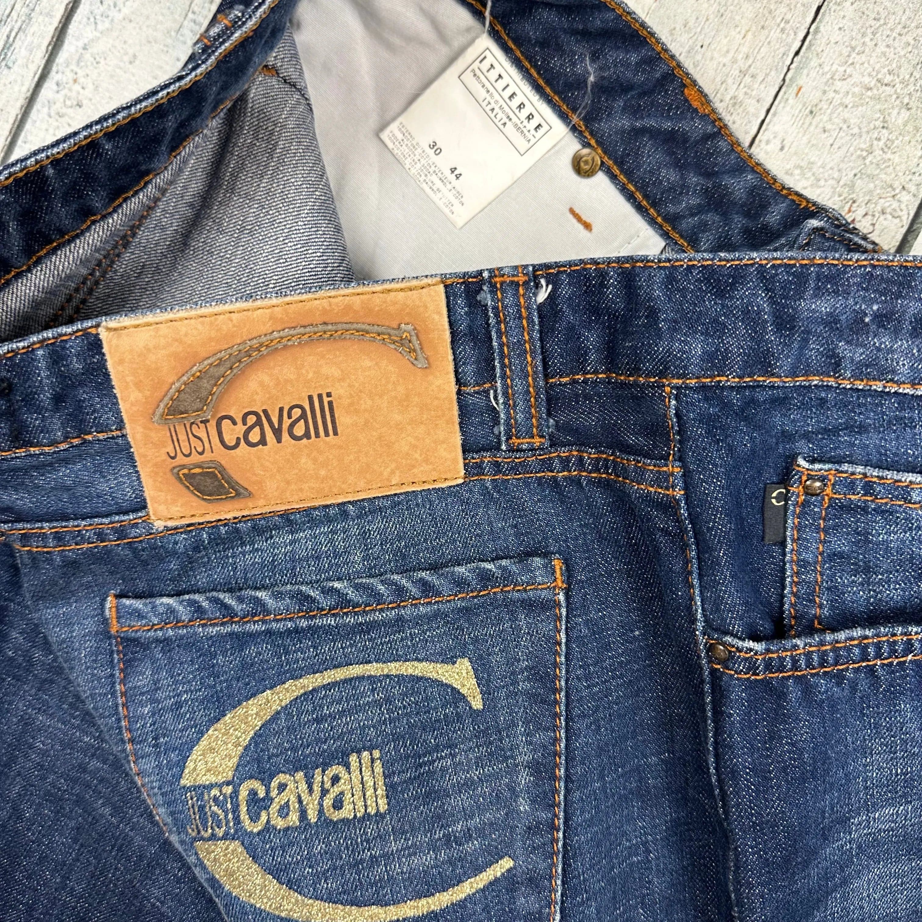 Just Cavalli Italian Ladies Distressed Boot Cut Jeans - Size 30 — photo 5 of 7