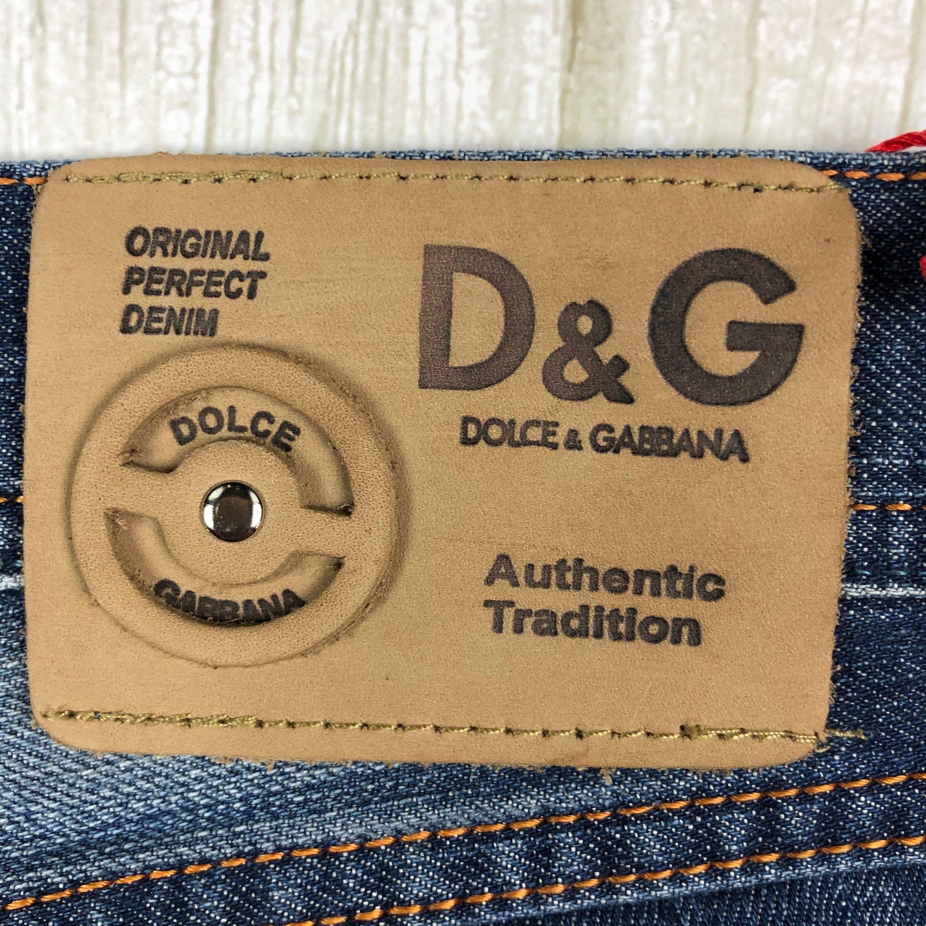NWT- Dolce & Gabbana D&G Painted Kermit the Frog Jeans - Suit 9-10 — photo 11 of 13