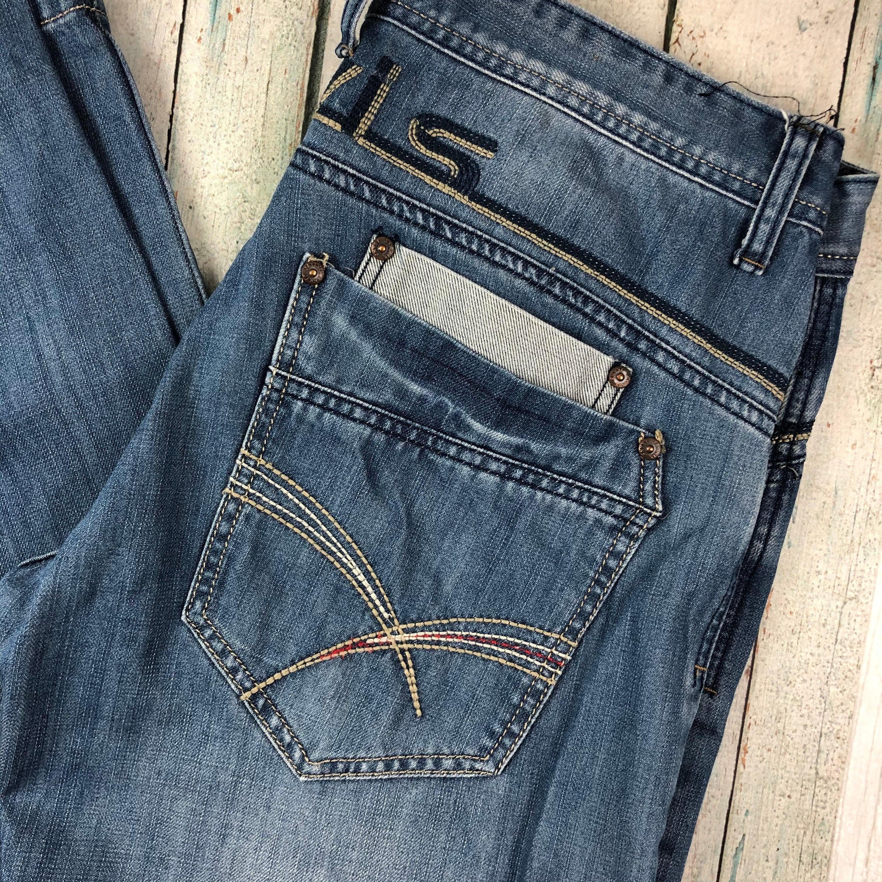 Jaylvis Jeans Classic Tapered Fit Mens Logo Jeans - Size 34/34 — photo 4 of 8