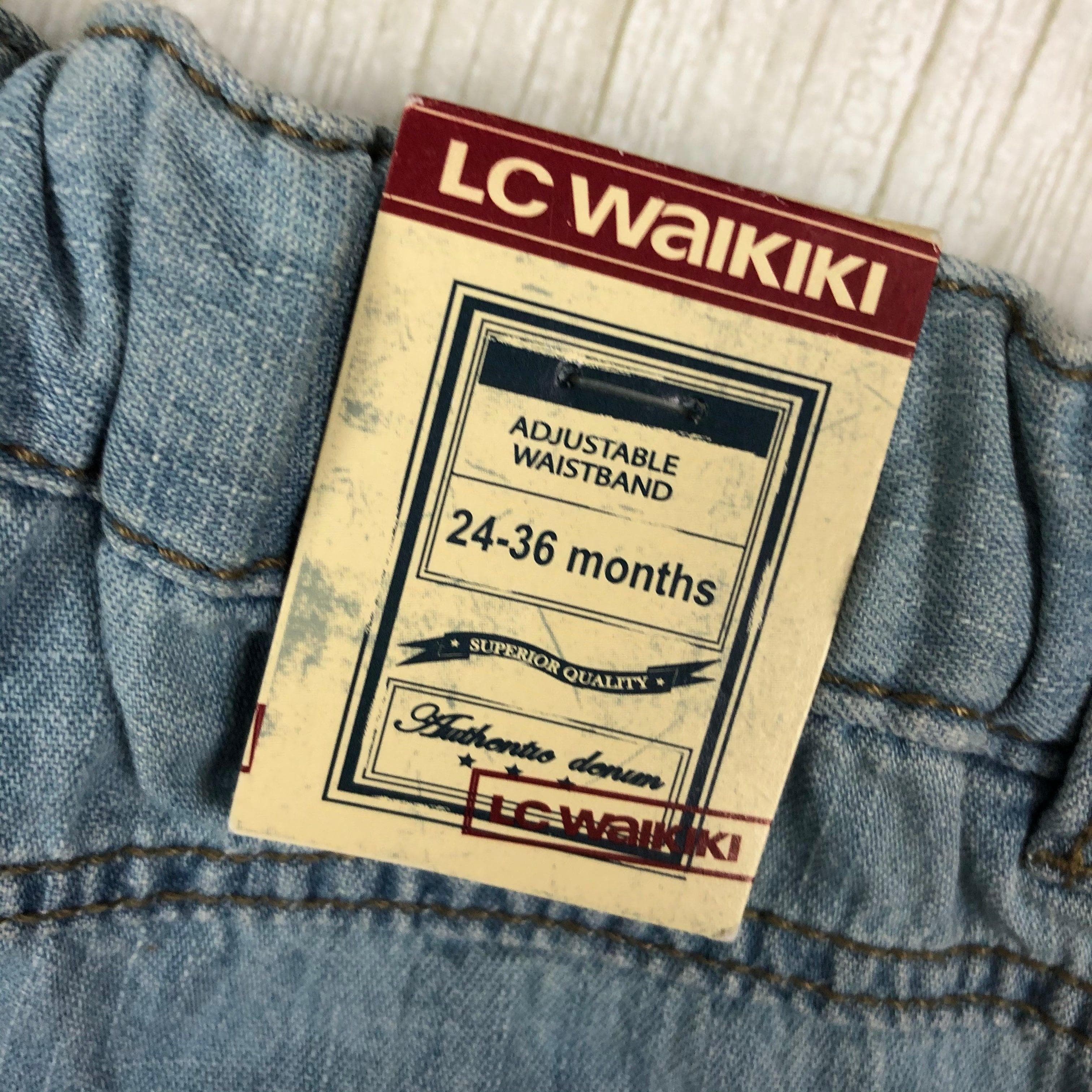 NWT - LC Waikiki Girls Convertible Lightweight Jeans - Size 2/3 — photo 2 of 5