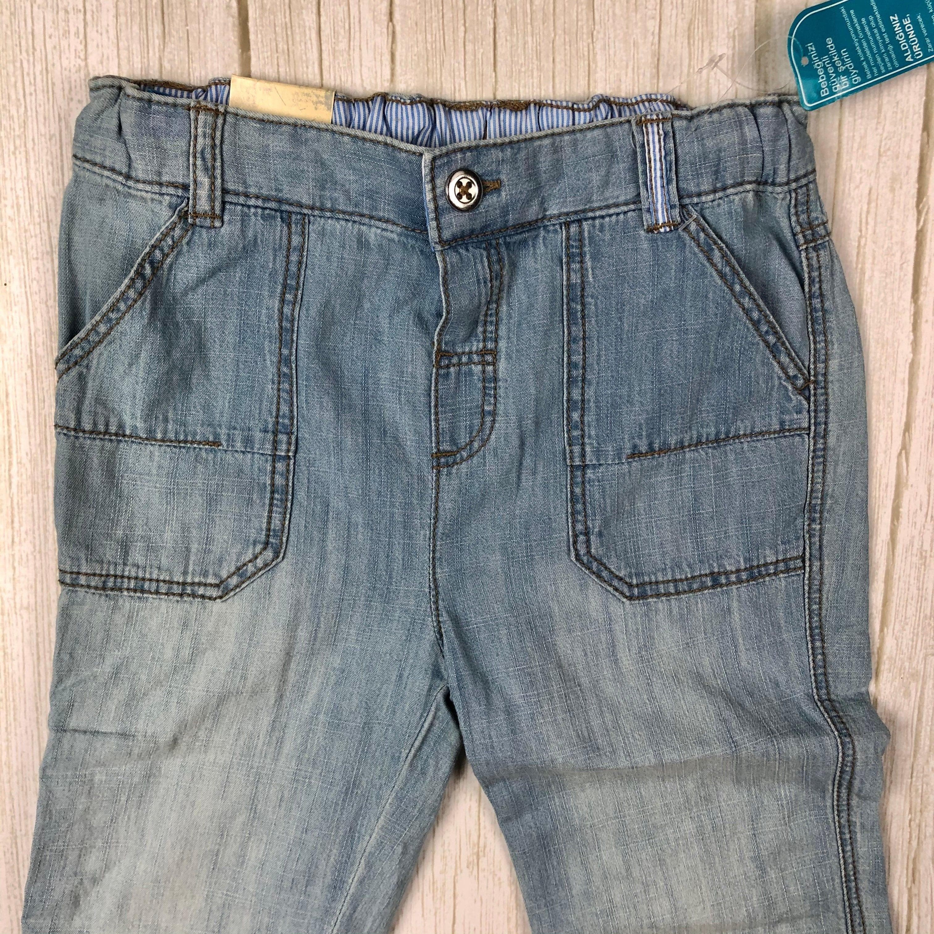 NWT - LC Waikiki Girls Convertible Lightweight Jeans - Size 2/3 — photo 3 of 5