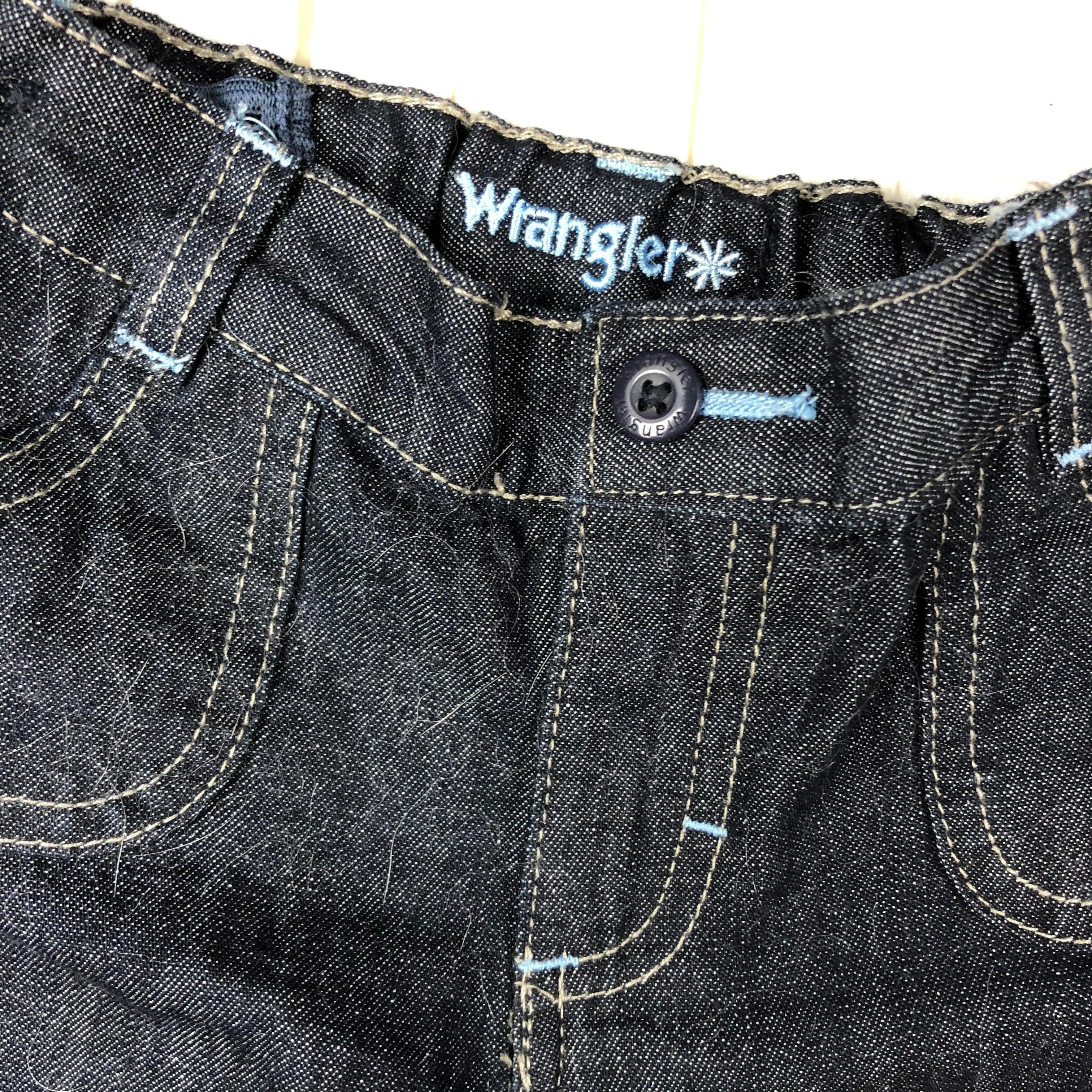 Wrangler Girls Metallic Sparkle Convertible Cargo Jeans - Size 5T — photo 2 of 6