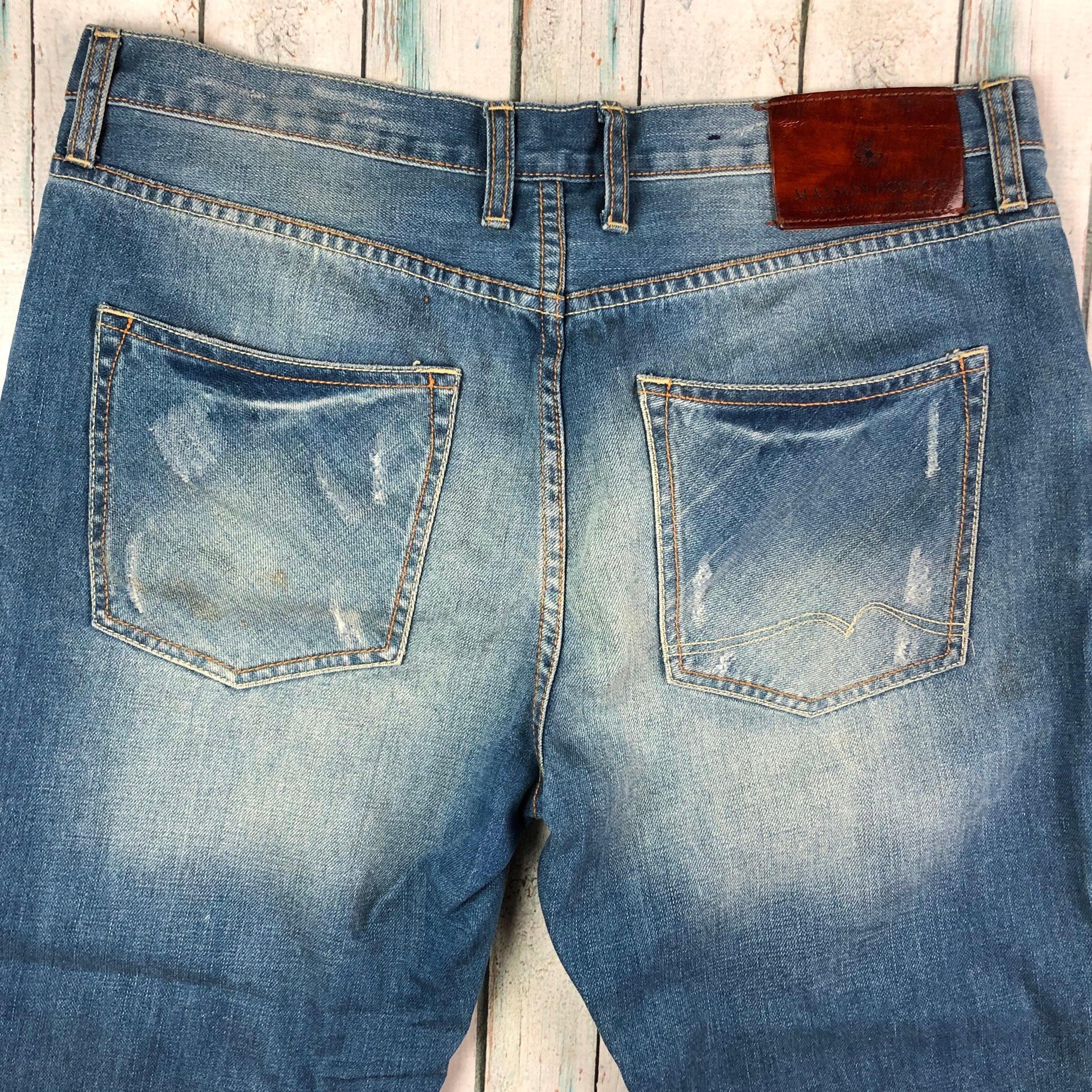 Maison Scotch 'Paris Number 2' Boyfriend Crop Jeans- Size 32 — photo 3 of 6