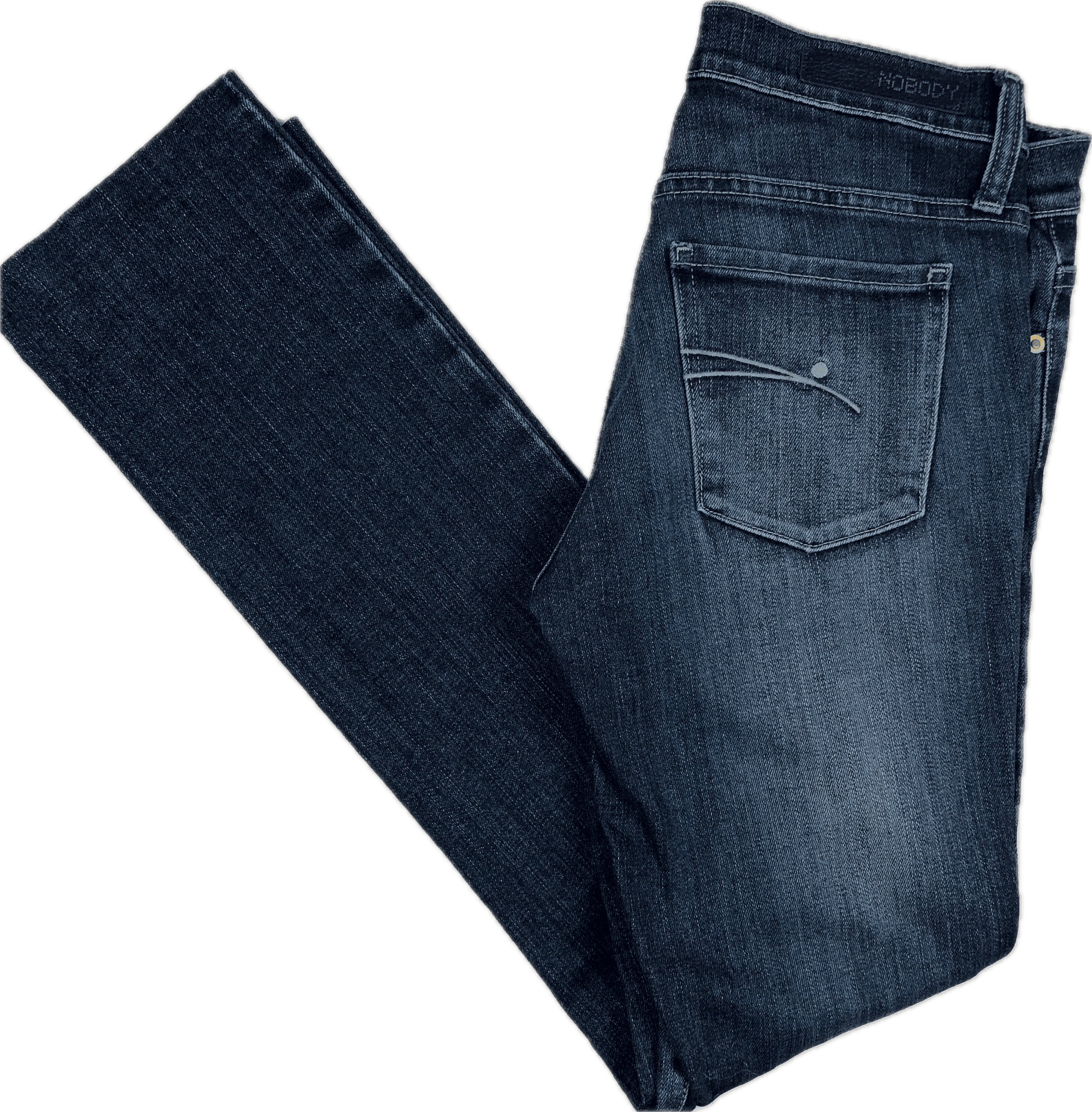 NOBODY Mid Rise Slim Tapered Leg Jeans- Size 26 — photo 1 of 6