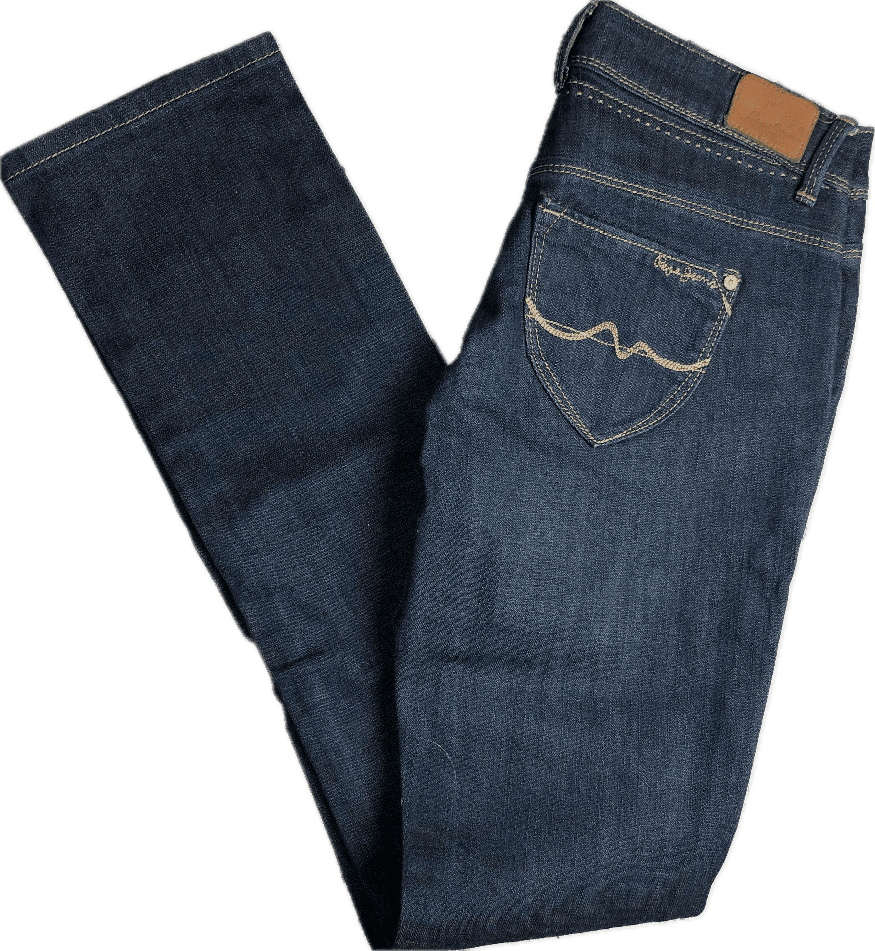 NWT -Pepe 'Elite' Ladies Low Rise Straight Jeans- Size 27/32 — photo 1 of 6