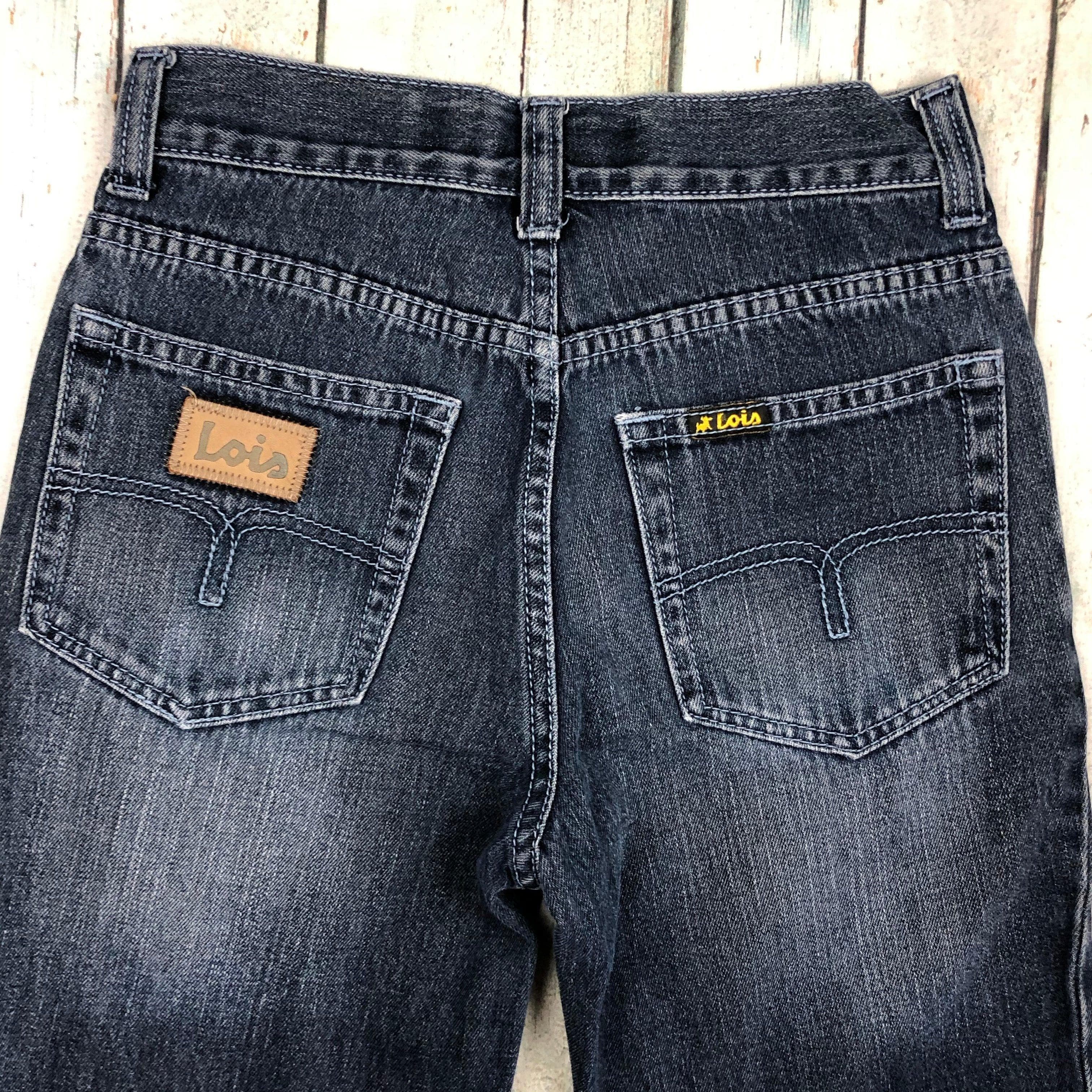 Lois 1990's 'S11 Straight' Vintage Blue Jeans- Suit Size 26" — photo 6 of 10