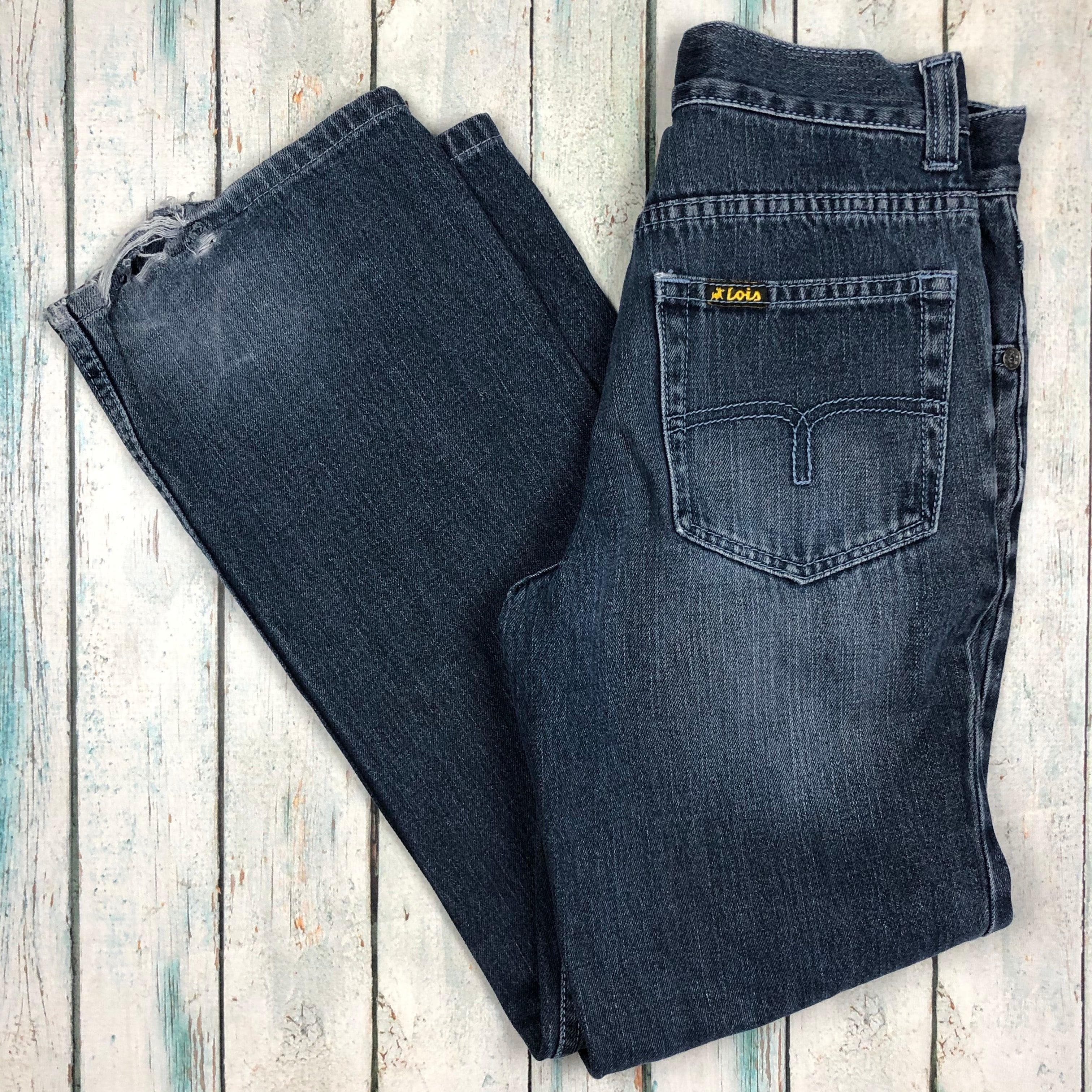 Lois 1990's 'S11 Straight' Vintage Blue Jeans- Suit Size 26" — photo 9 of 10