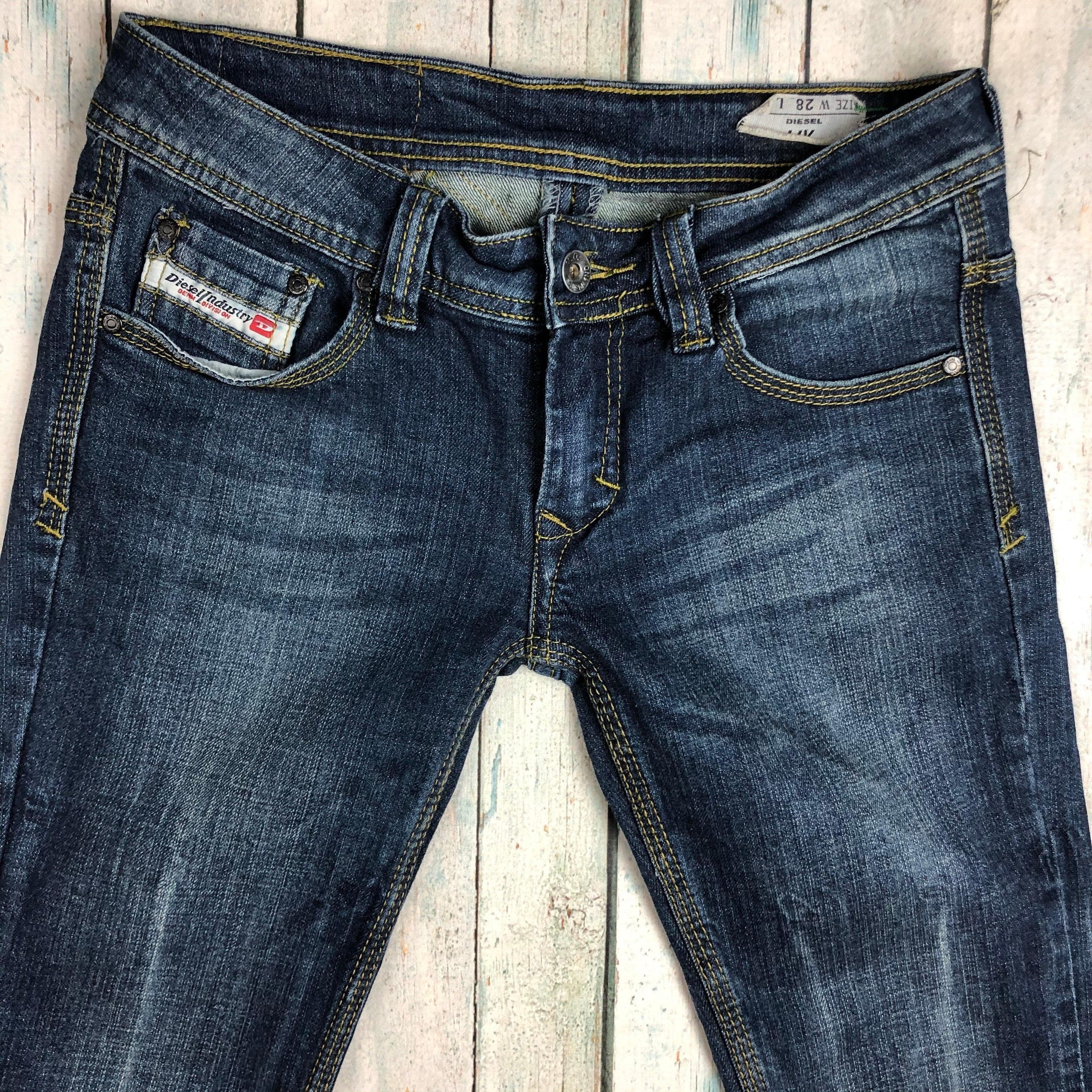 Diesel 'Liv' Slim Straight Distressed Denim Jeans Size - 28/32 — photo 2 of 6