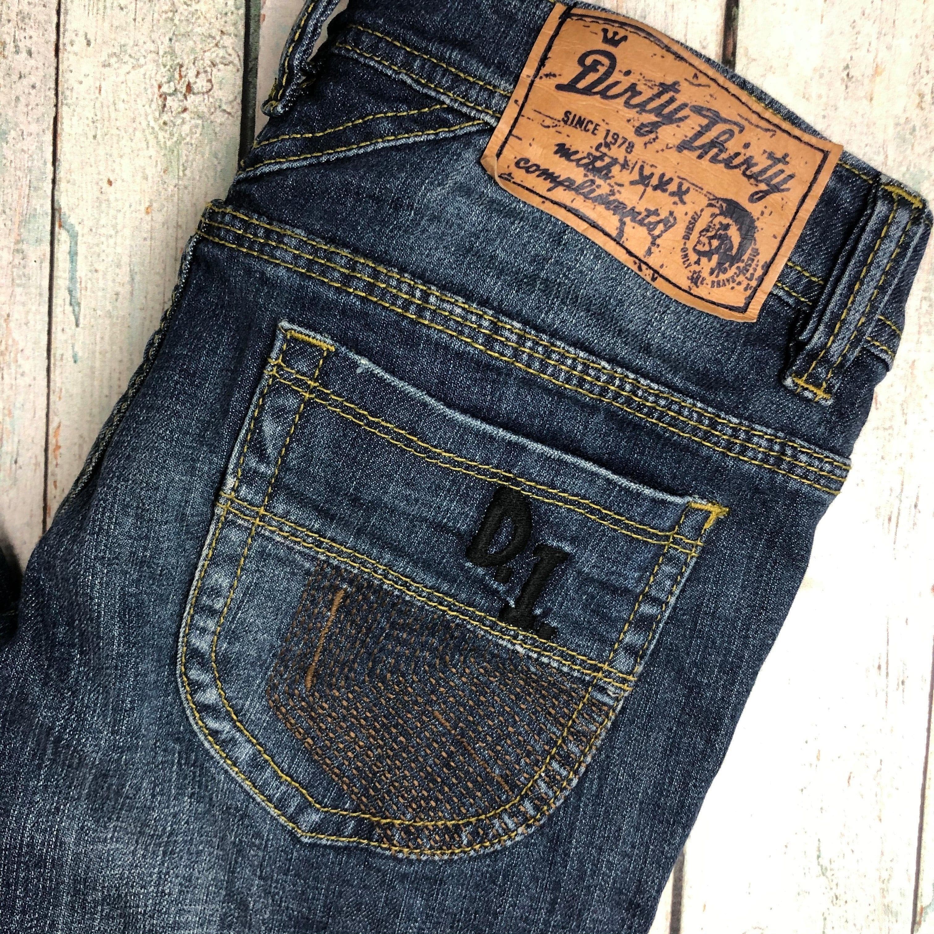 Diesel 'Liv' Slim Straight Distressed Denim Jeans Size - 28/32 — photo 5 of 6