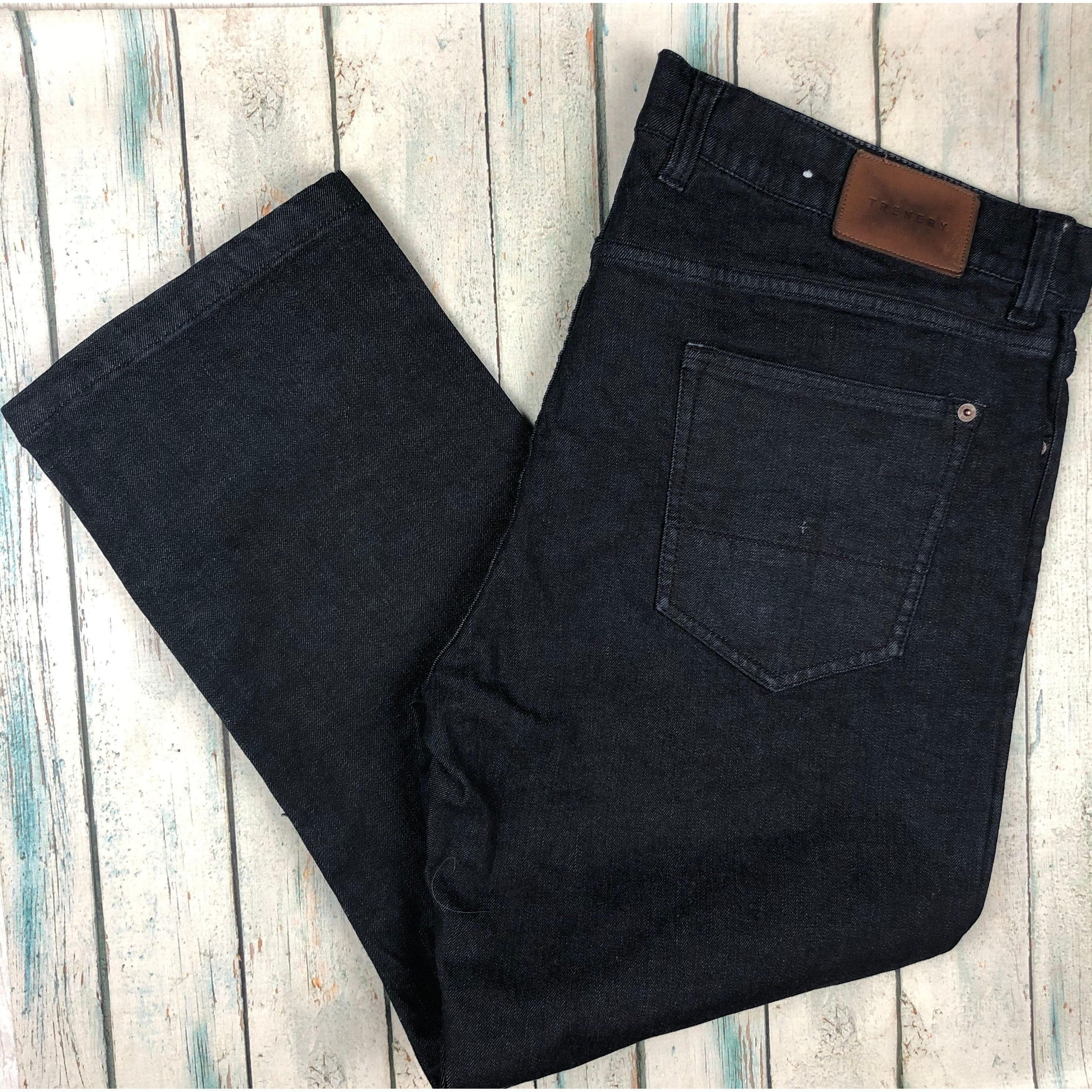 Trenery Dark Wash Mens Denim Jeans - Size 40 Short — photo 5 of 6