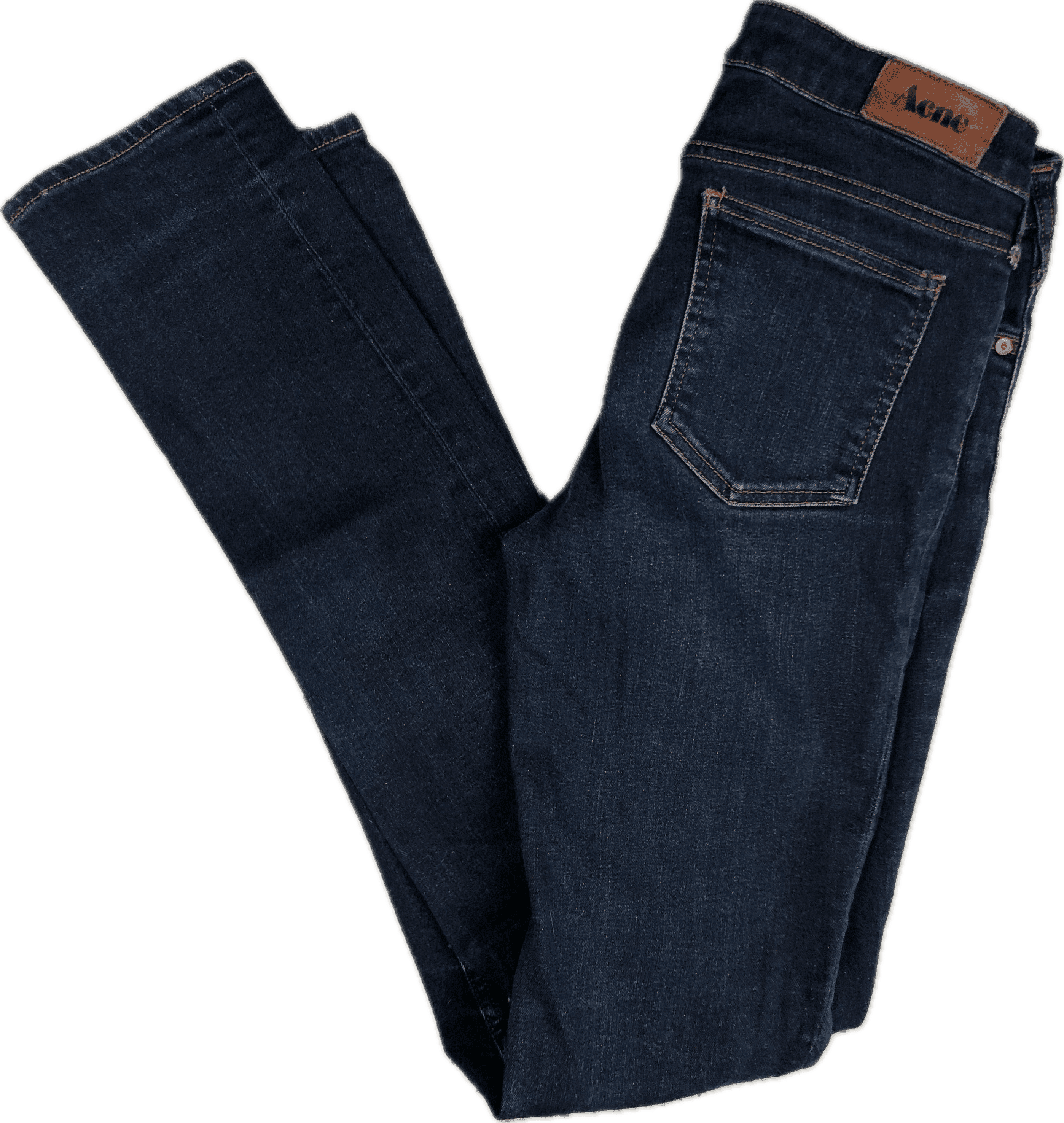 Acne Ladies Low Rise ‘Kex Soft Raw’ Skinny Jeans - Size 30 — photo 1 of 6