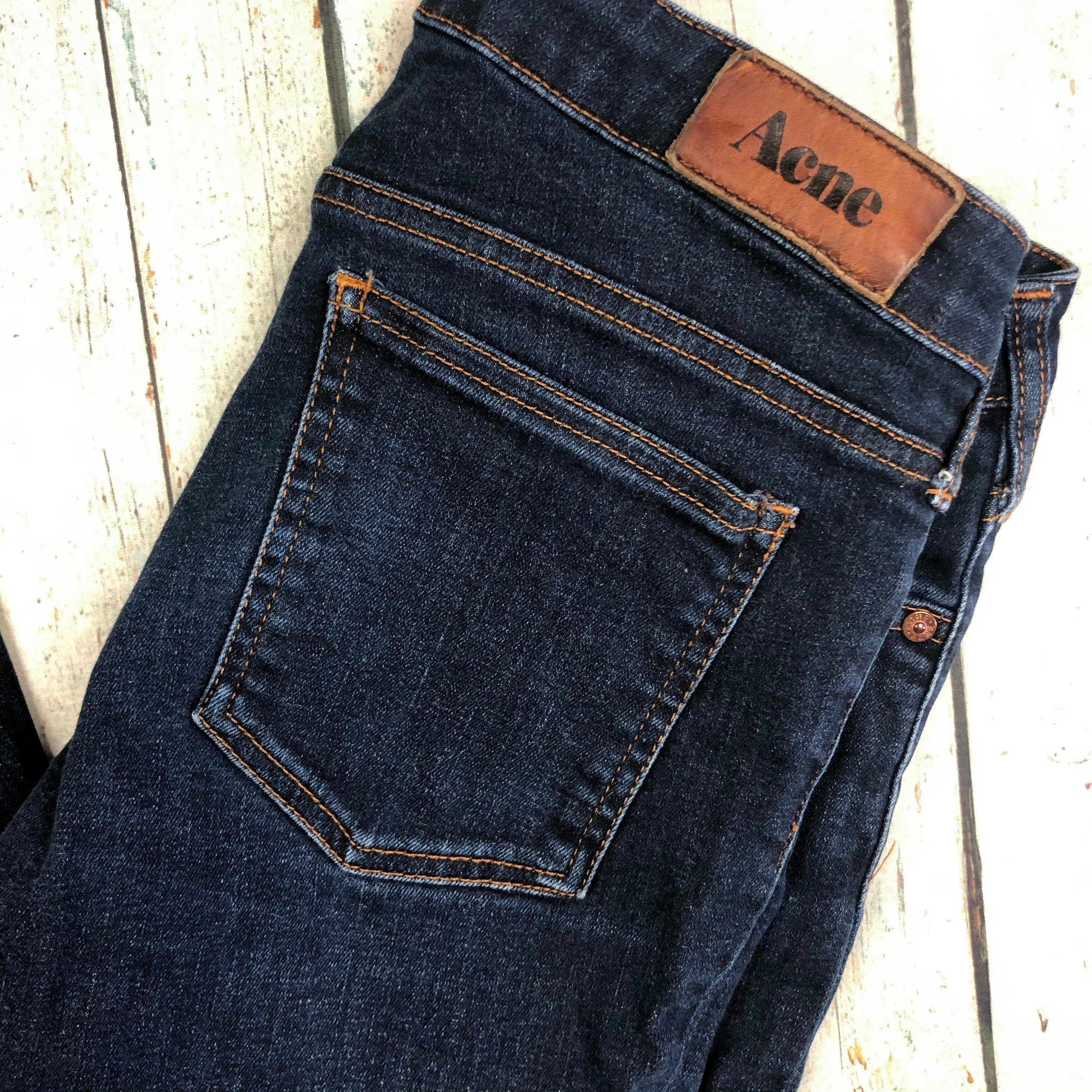 Acne Ladies Low Rise ‘Kex Soft Raw’ Skinny Jeans - Size 30 — photo 4 of 6