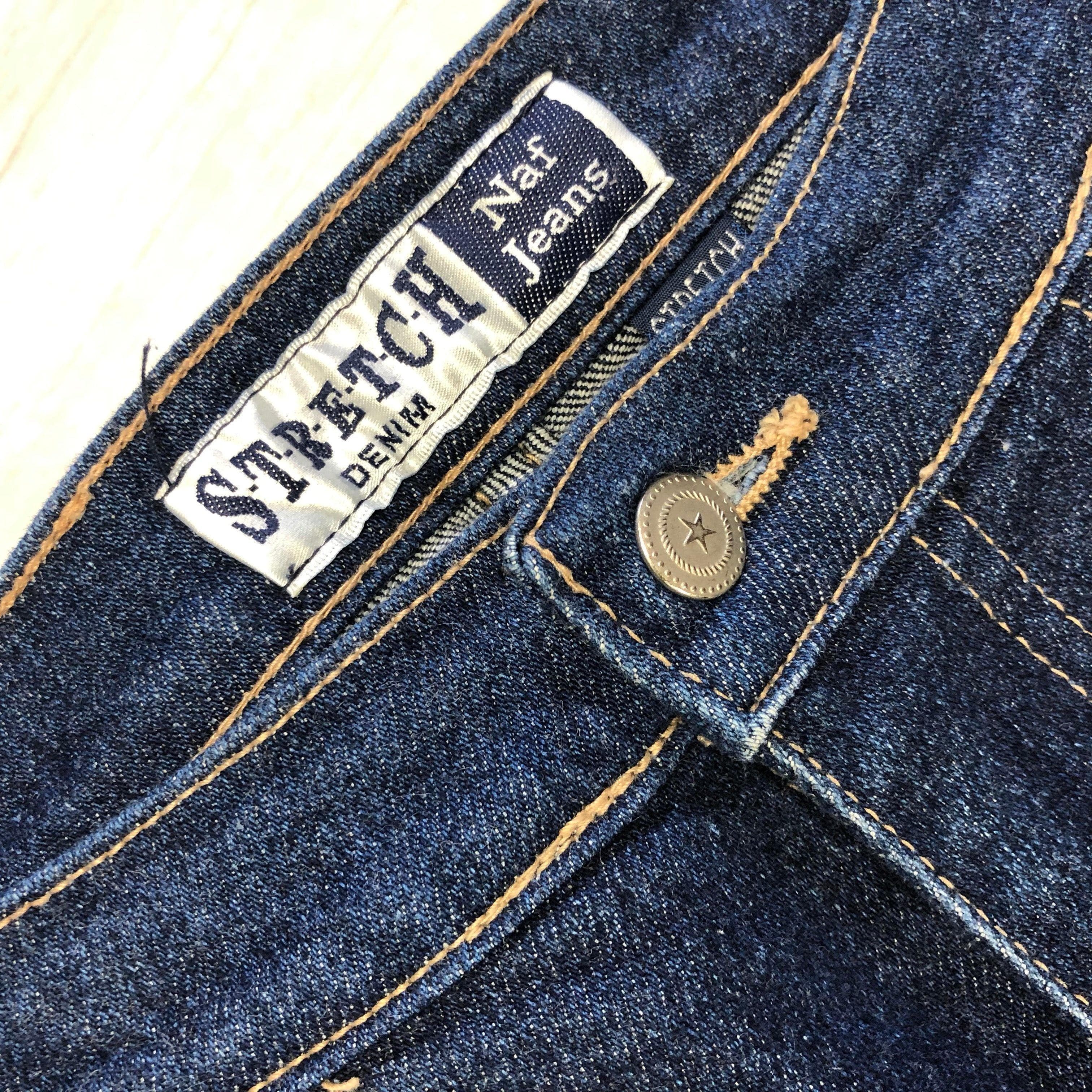 Australian Made Vintage 1980's NAF Stretch Capri Jeans- Size 10 — photo 3 of 10
