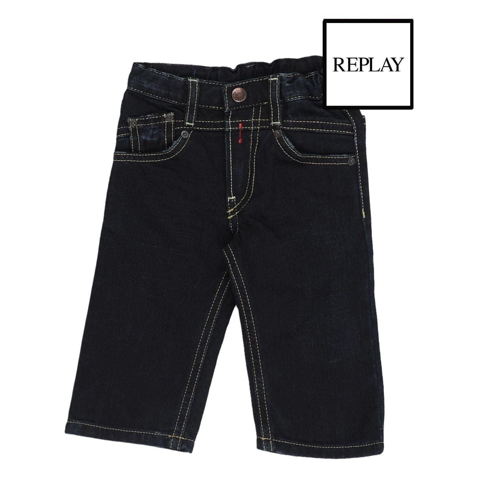 NWT - Replay & Sons Blue Denim Toddler Jeans - Size 12M — photo 1 of 2