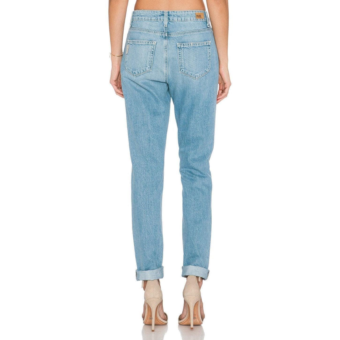 NWT - Paige 'Callie' High Rise Boyfriend in Serena Destructed Wash - Size 28 — photo 2 of 4