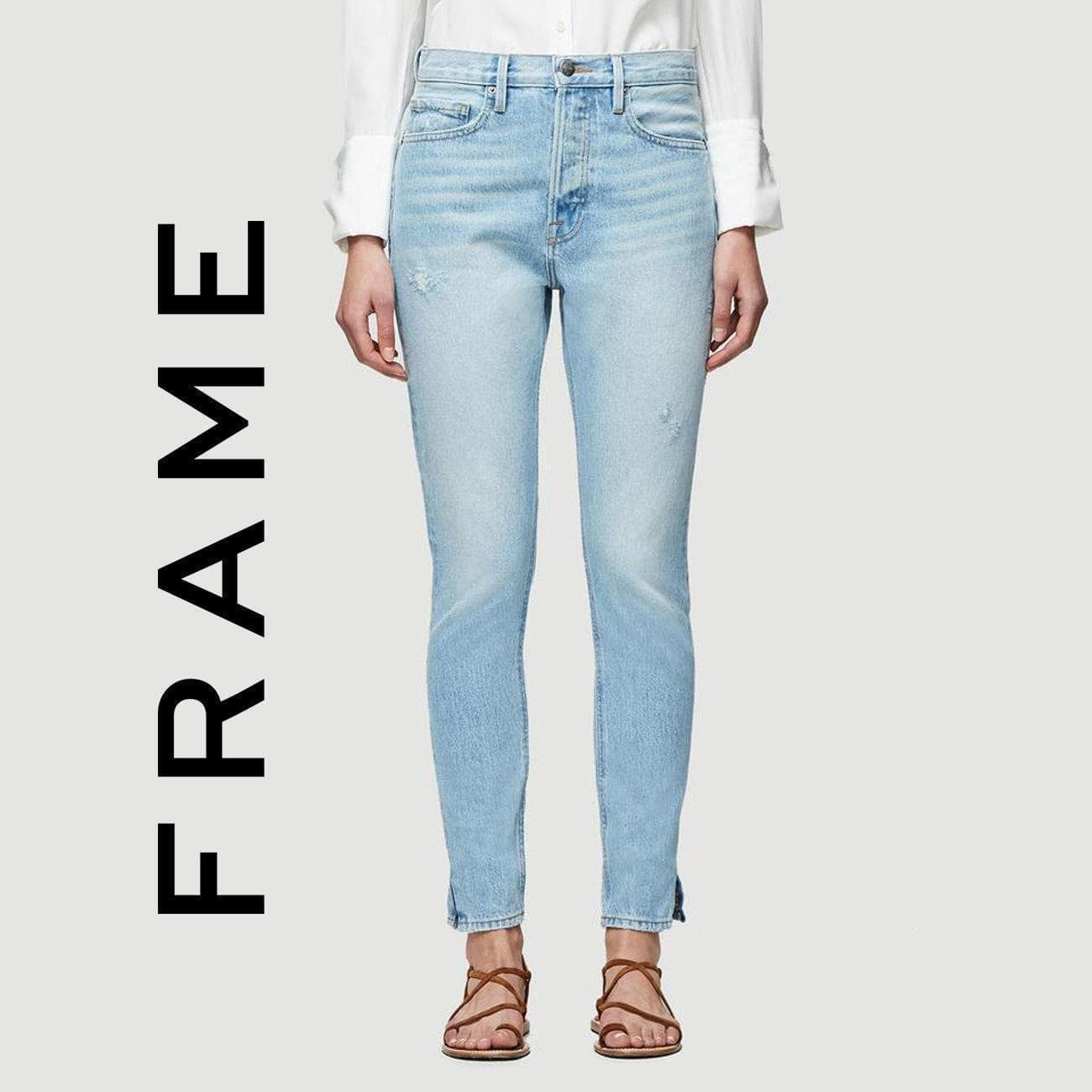 NWT- Frame Denim 'Le Original Skinny' Rigid Re-Release Jeans RRP $415 -Size 32 — photo 1 of 4