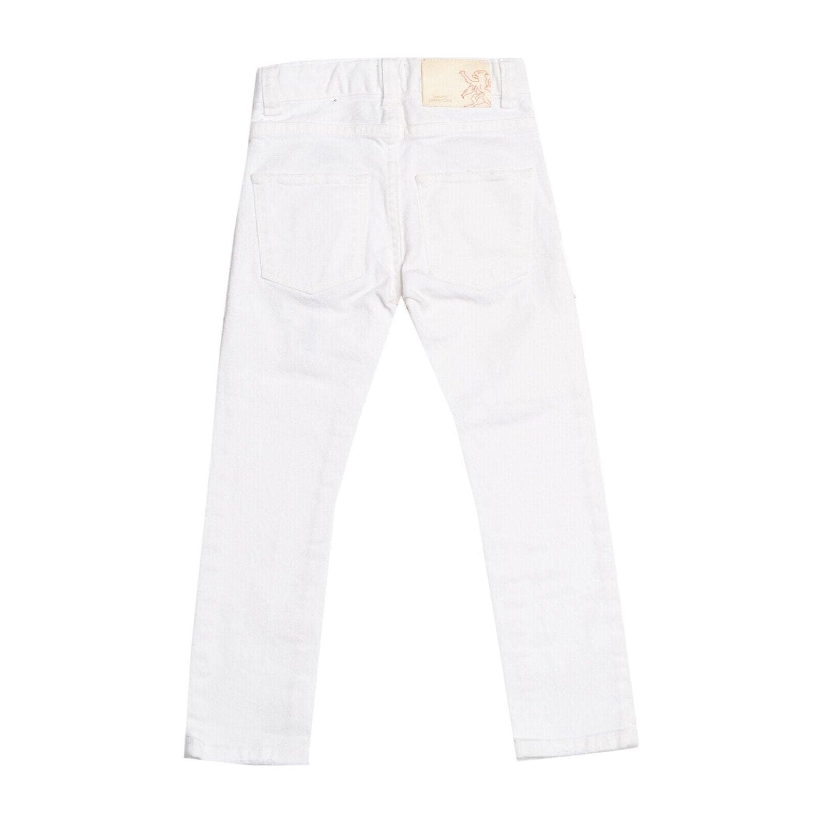 NWT- Maurio Grifoni Italian White Slim Fit Jeans- Size 2Y — photo 2 of 2