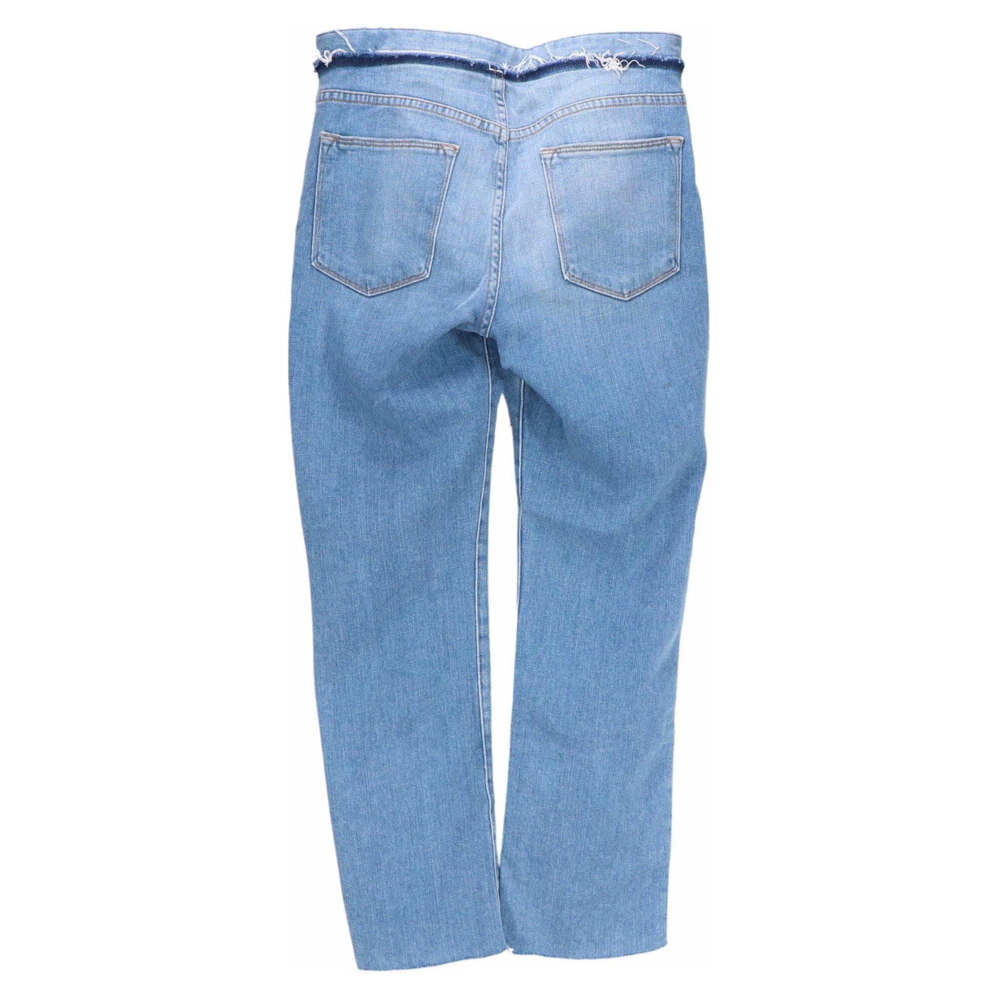 NWT- Frame Denim 'Le High Straight' Tie Waist Jeans RRP $425 -Size 26 — photo 3 of 5