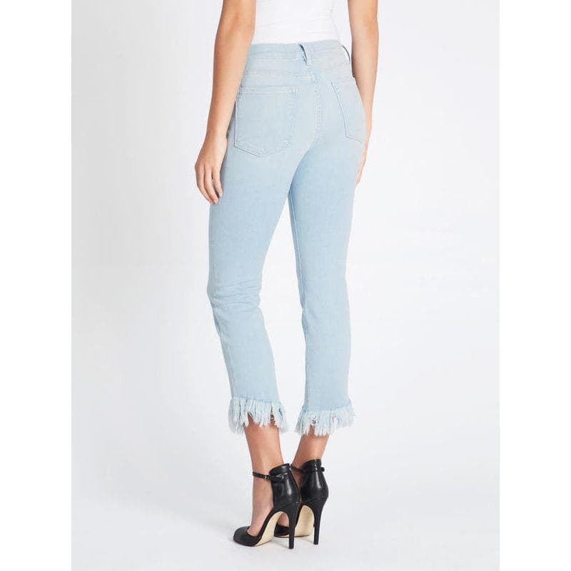 NWT- Frame Denim 'Le High Straight' Sydmoton Fray Hem Jeans RRP $425 -Size 26 — photo 2 of 5