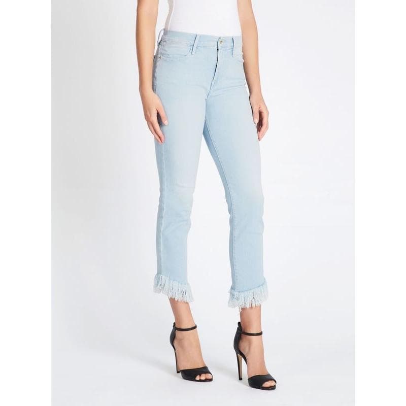 NWT- Frame Denim 'Le High Straight' Sydmoton Fray Hem Jeans RRP $425 -Size 26 — photo 4 of 5