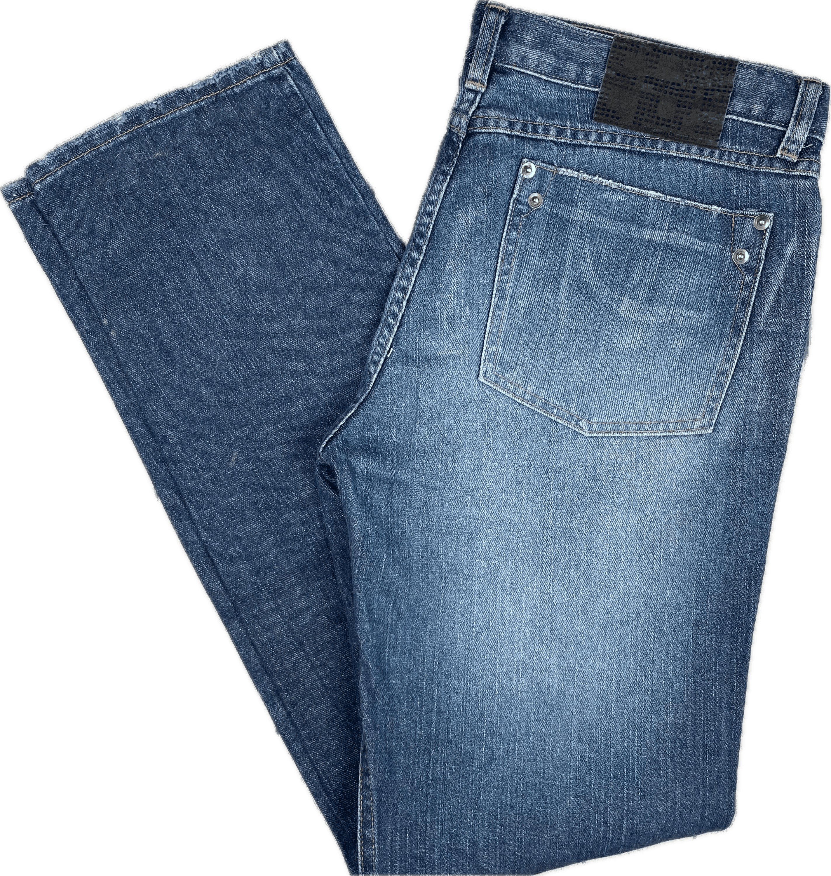 Vintage Y2K Low Rise Straight Jeans by Urban Hardware- Size 12 — photo 1 of 5