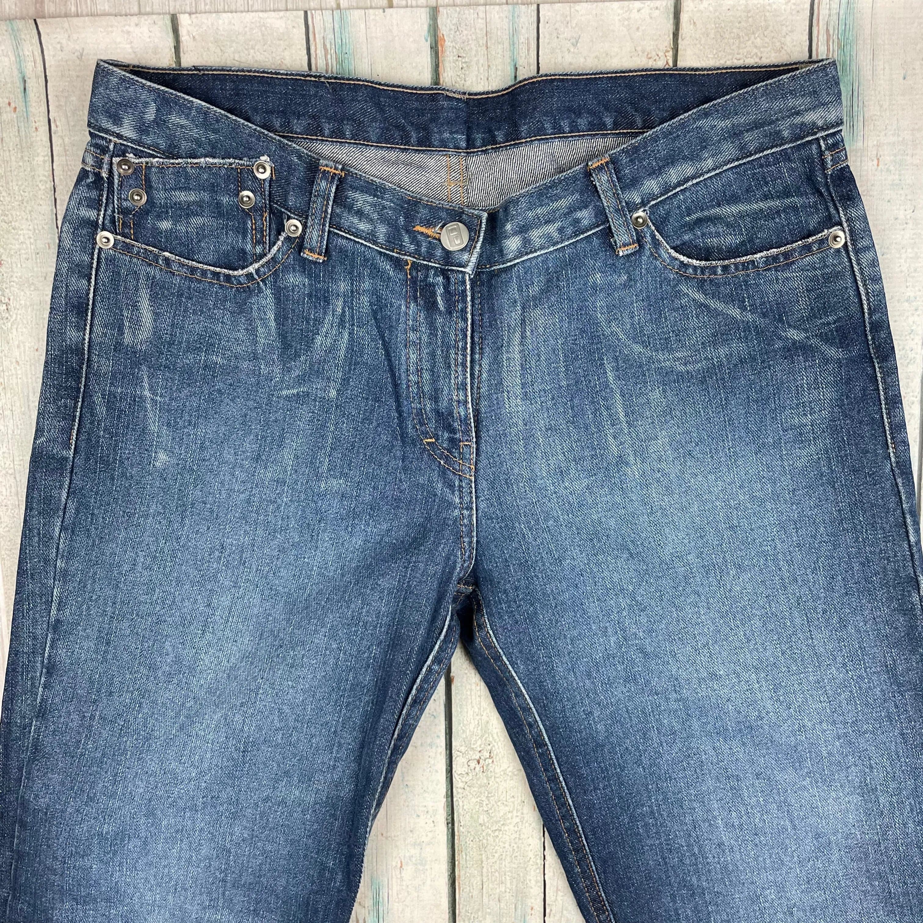 Vintage Y2K Low Rise Straight Jeans by Urban Hardware- Size 12 — photo 2 of 5