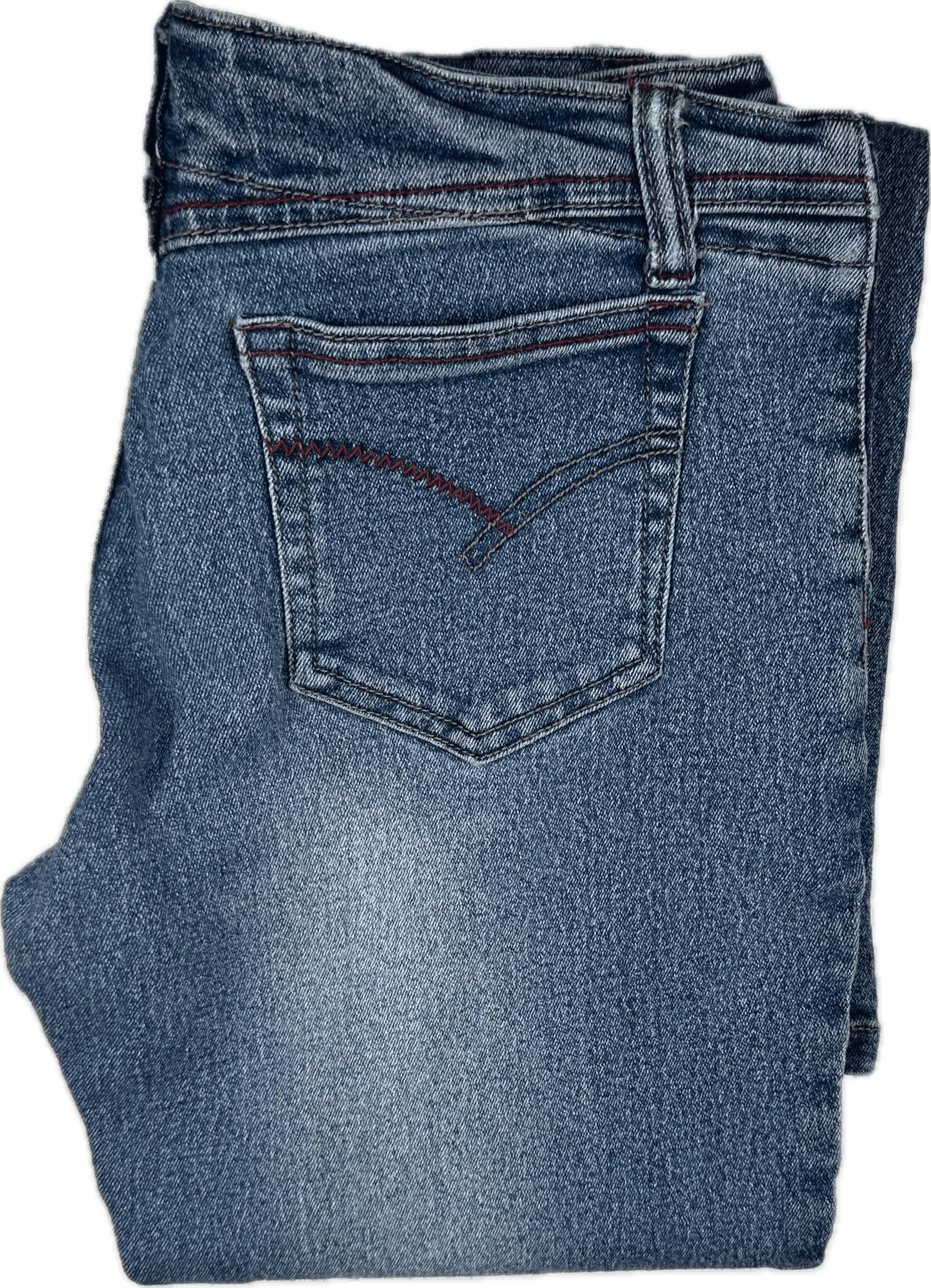 Y2K Low Rise Flare Jeans by Wakee - Size 8 — photo 2 of 5
