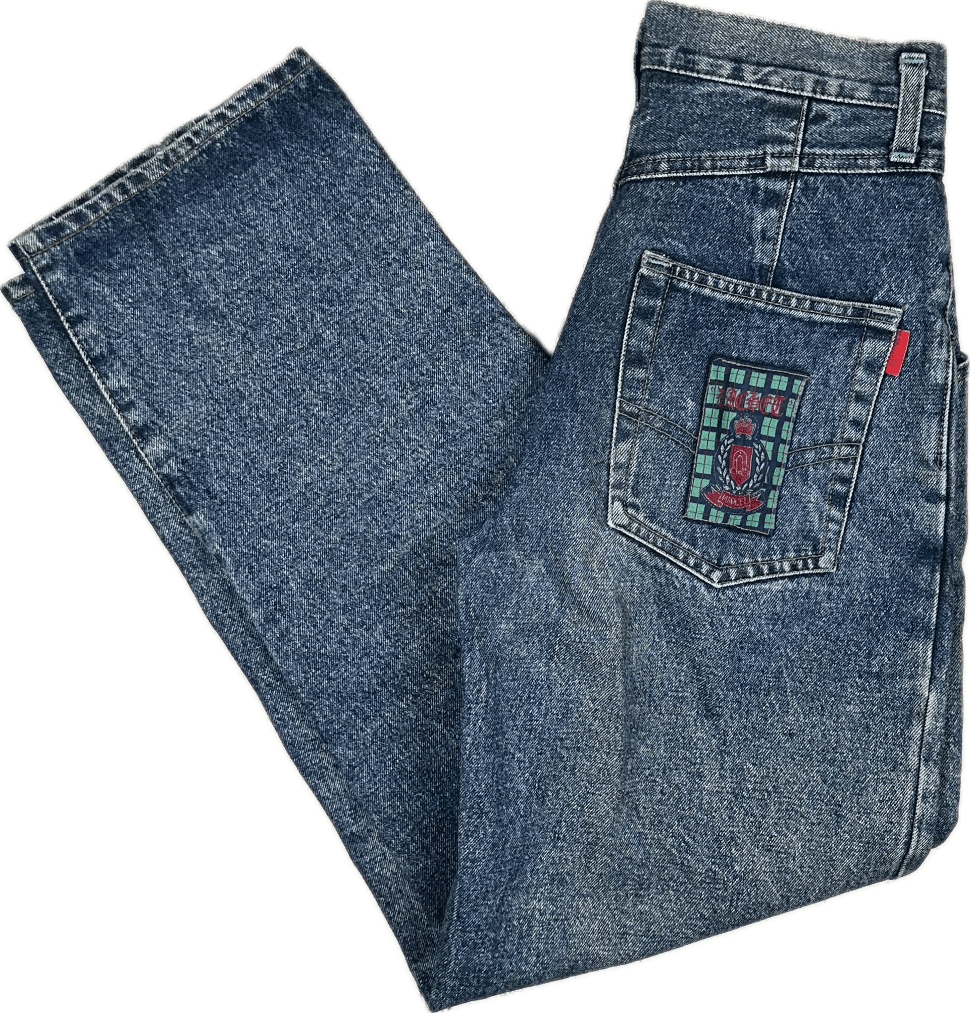 Marcel Dachet 80s Vintage Baggies Iconic Jeans - Suit Size 7/8 — photo 1 of 8