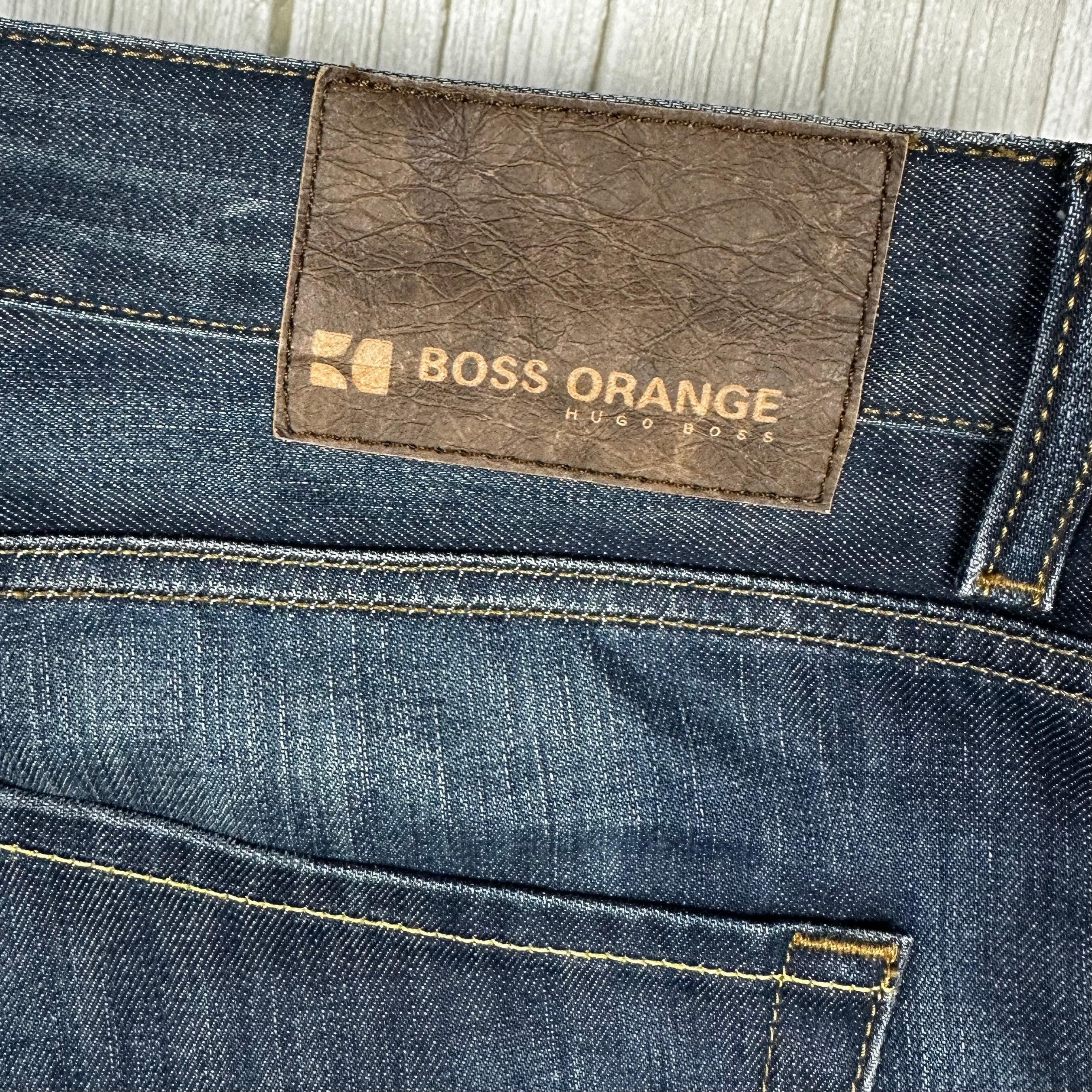 Hugo Boss 'Orange 25' Mens Straight Fit Jeans - Size 36/34 — photo 5 of 8