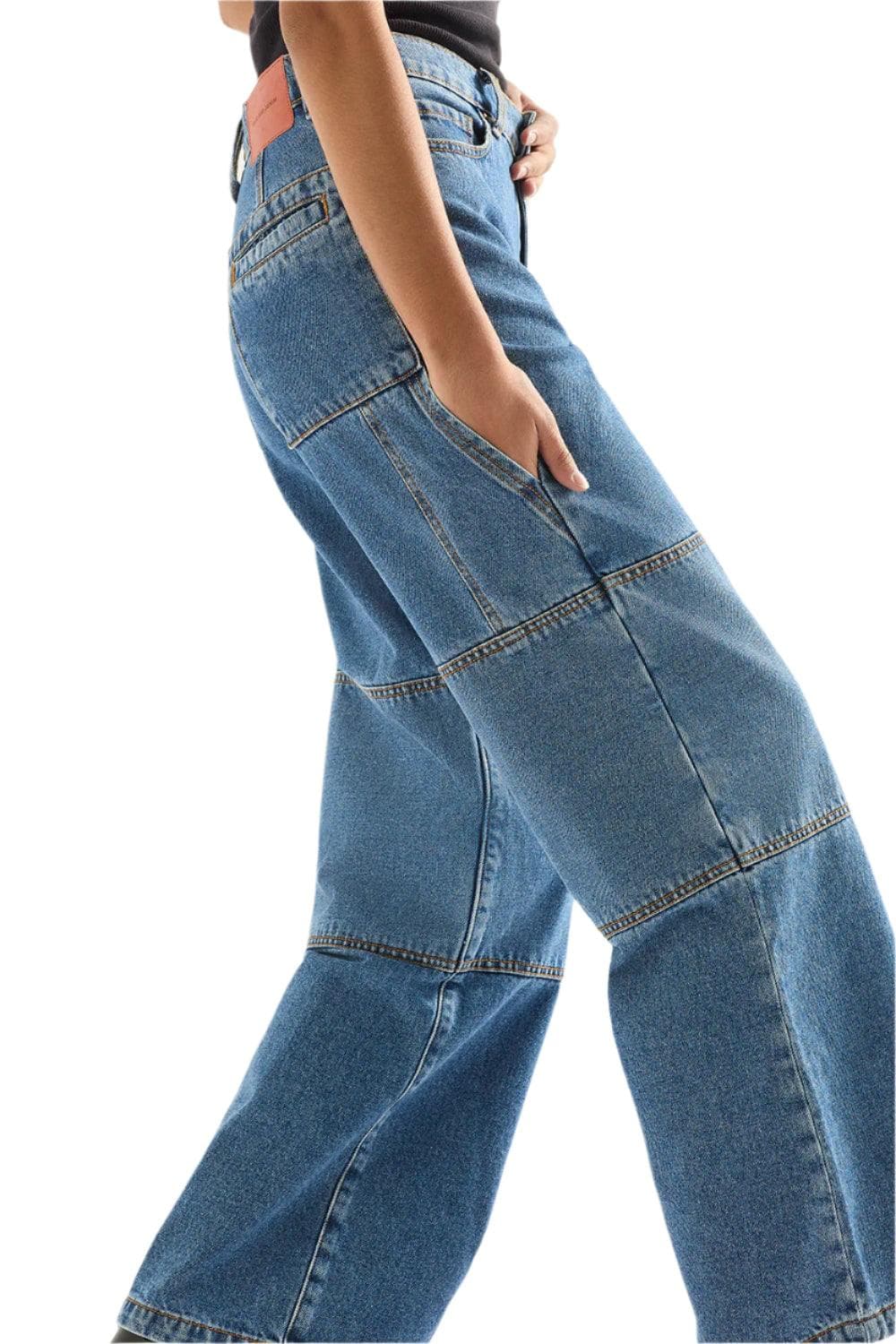 NWT- Outland Denim 'Bianca' Mid Rise Wide Leg Jeans - Size 28 — photo 2 of 5