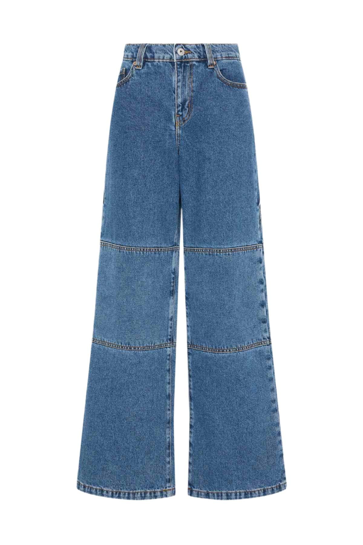 NWT- Outland Denim 'Bianca' Mid Rise Wide Leg Jeans - Size 28 — photo 5 of 5