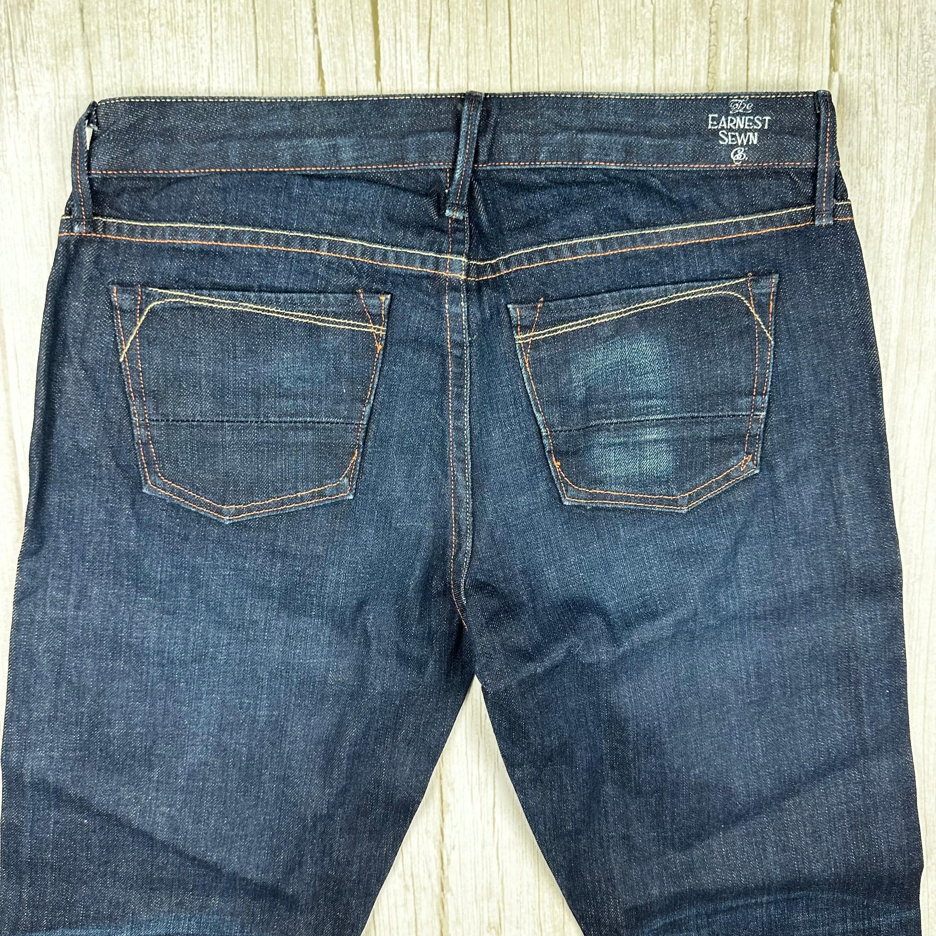 NWT- Earnest Sewn "Harlan" Limited Edition Selvedge Jeans - Size 26 — photo 3 of 11