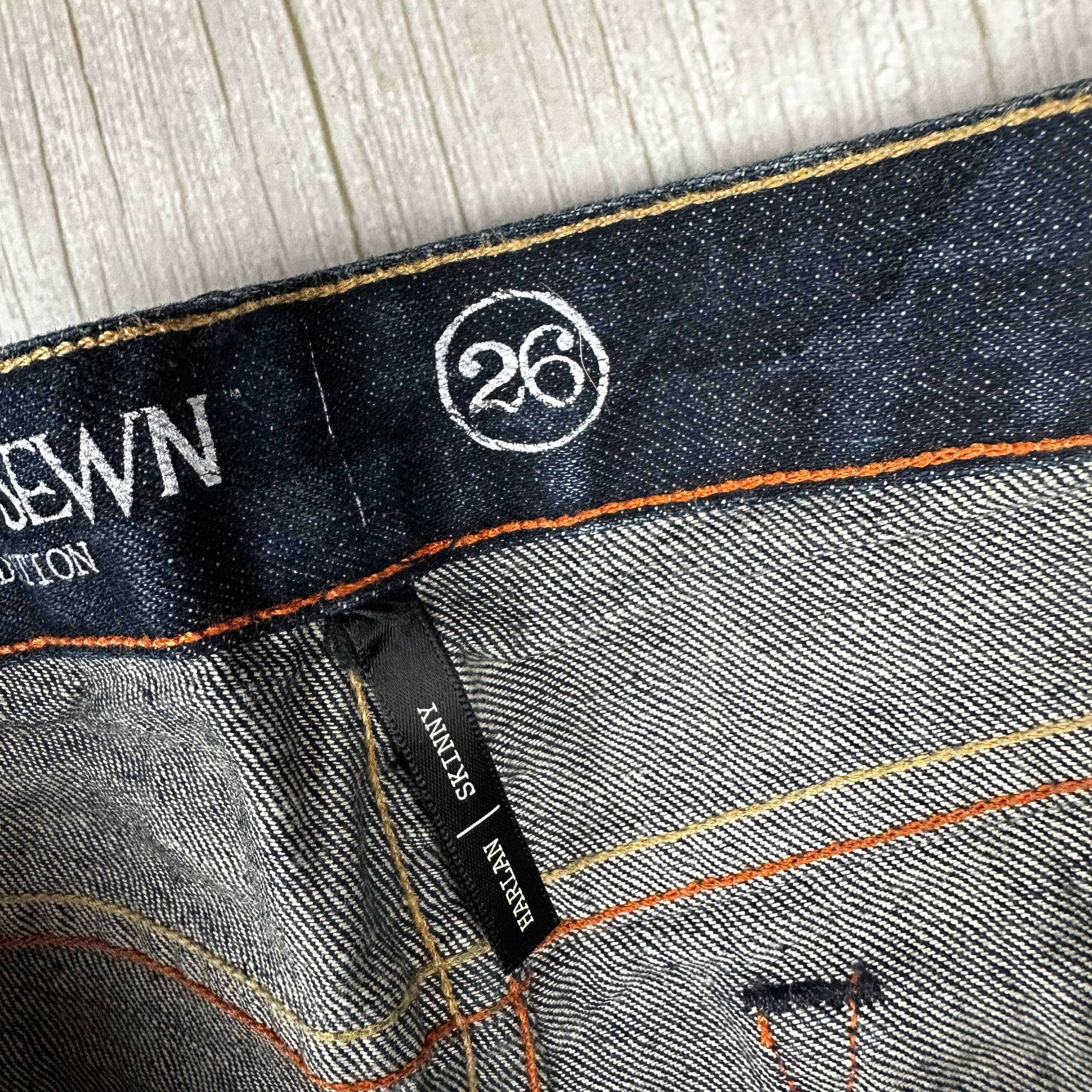 NWT- Earnest Sewn "Harlan" Limited Edition Selvedge Jeans - Size 26 — photo 5 of 11