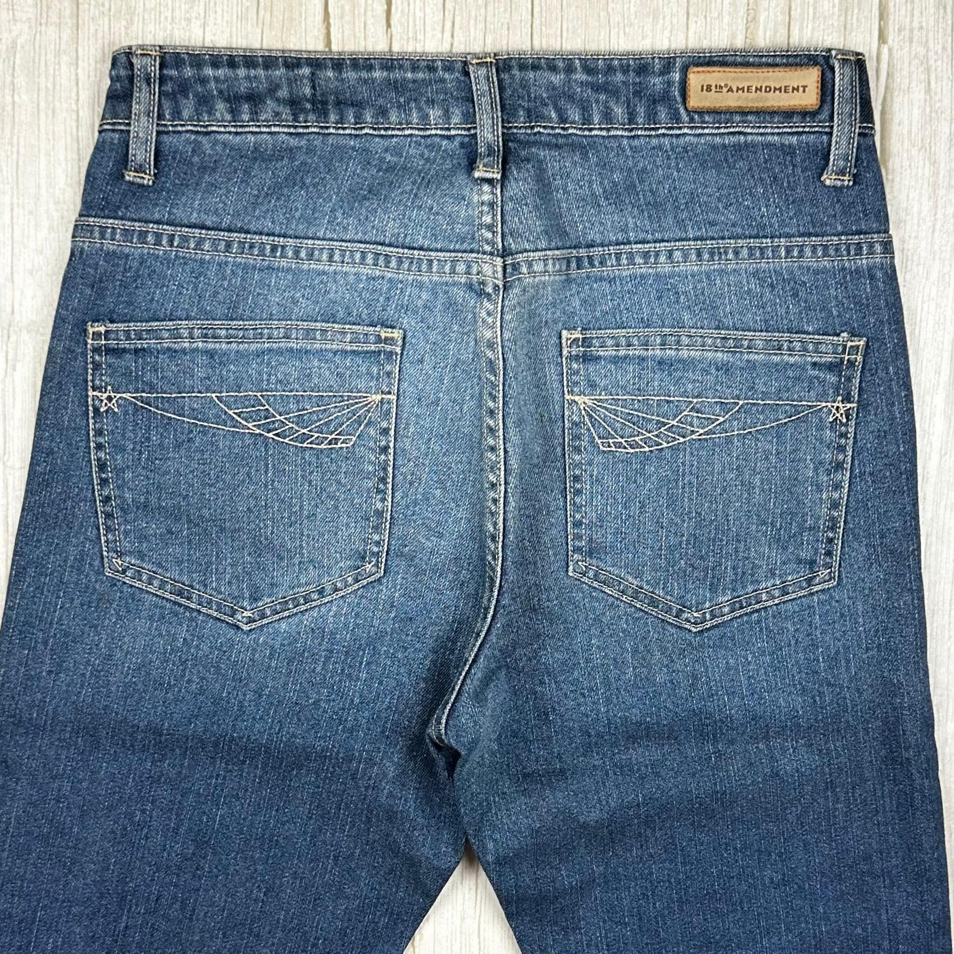 18th Amendment Aussie Made 'Lollobrigida' Straight Fit Jeans- Size 29 — photo 3 of 8